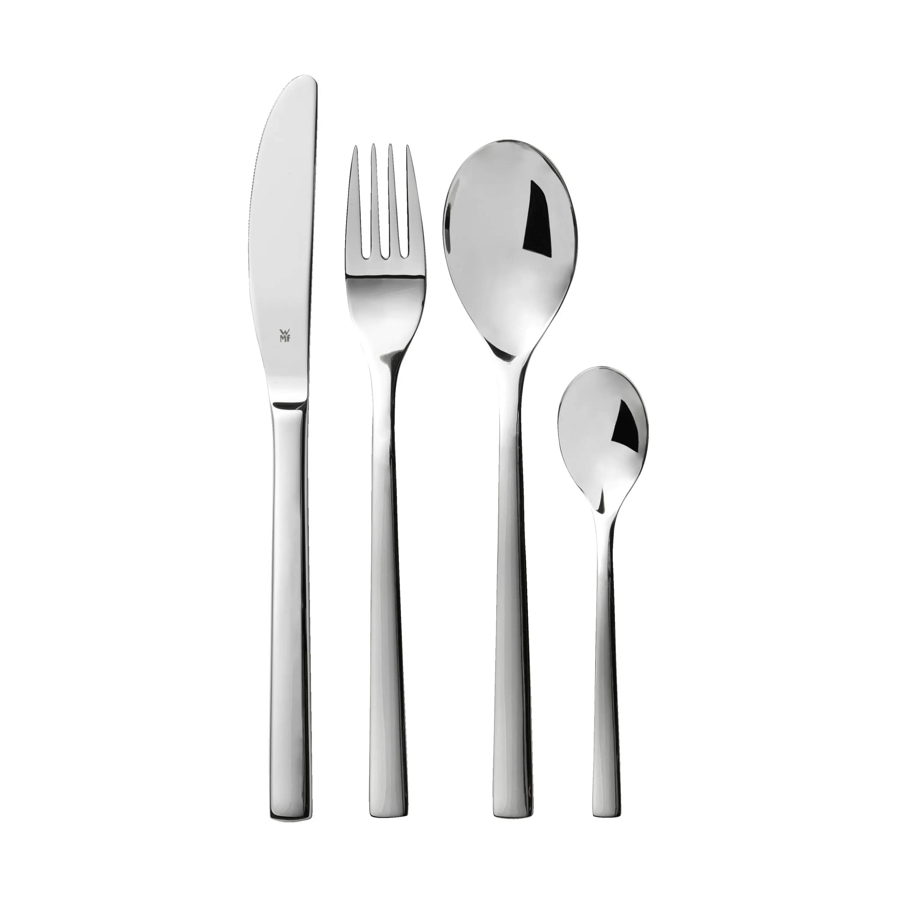 WMF Bestiksæt Palermo Bestikæske - 24 dele i Stål, 24 stk., 1