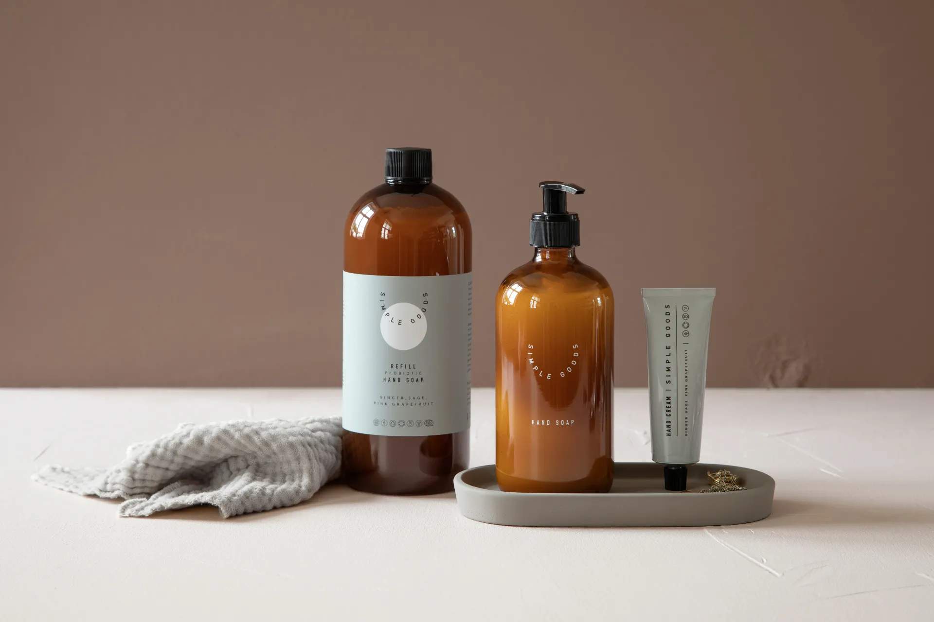 Simple Goods Karklude Karklud i Grå, 2
