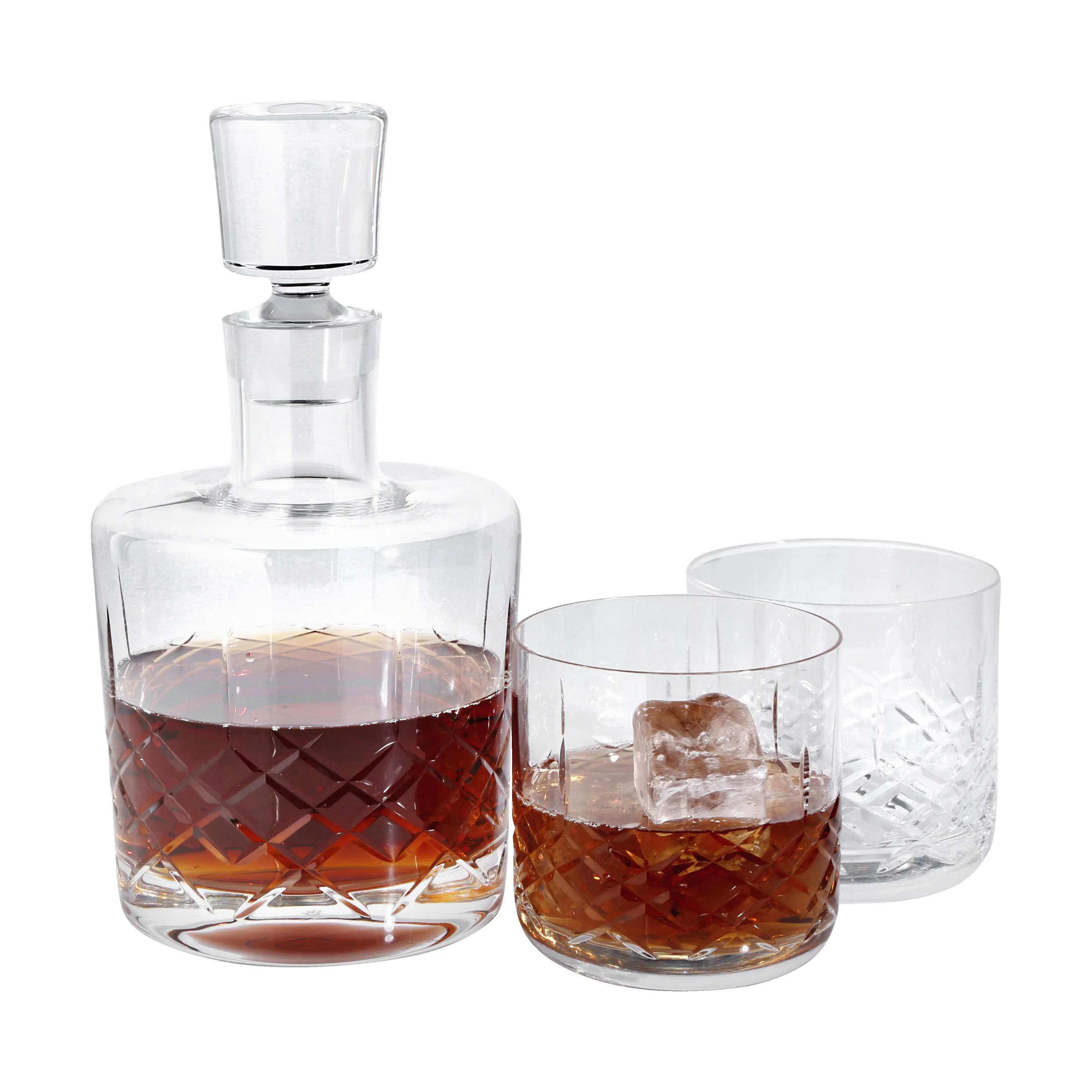 XO Whiskysæt - 3 dele, glas, large