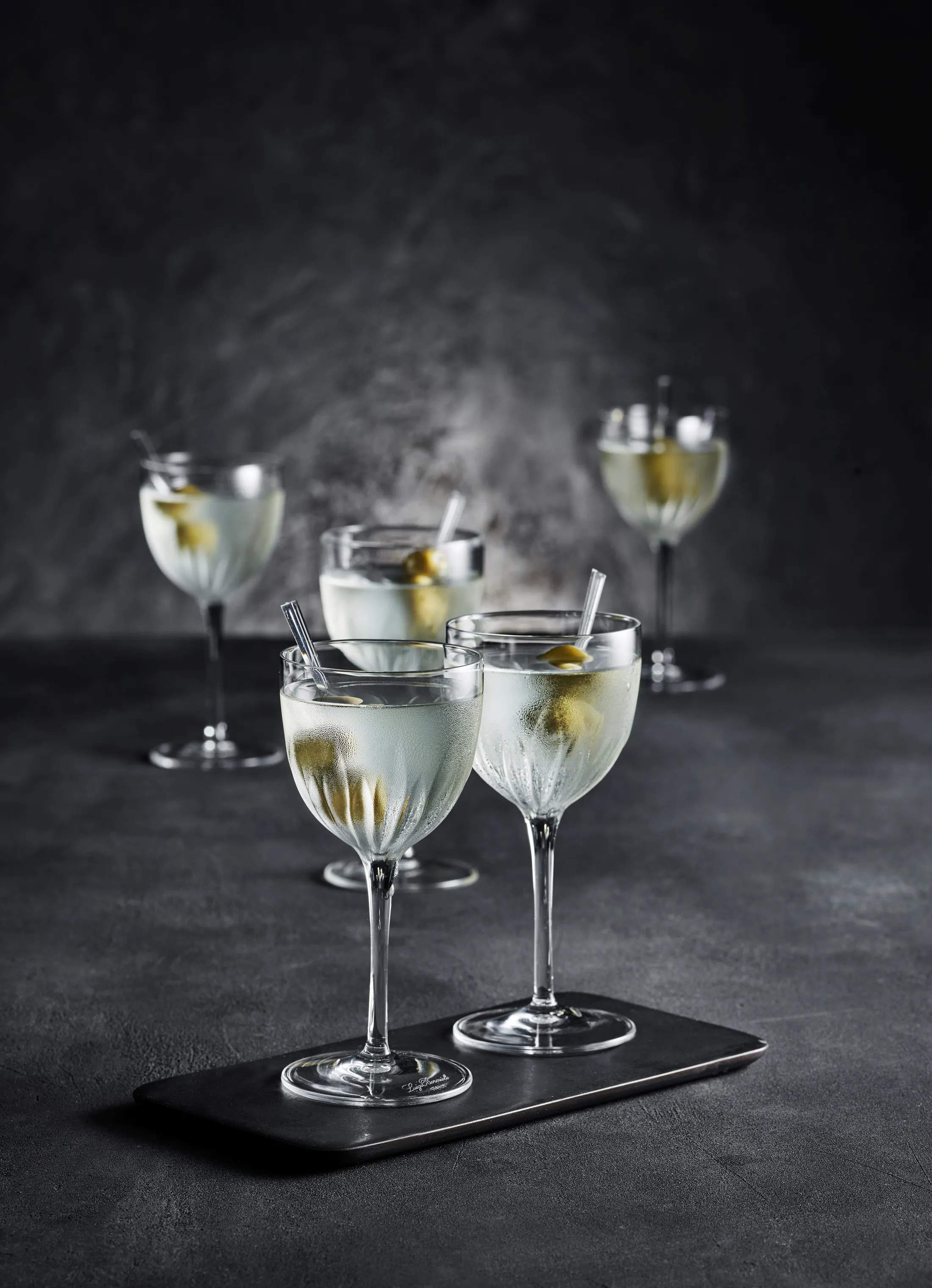 Luigi Bormioli Cocktailglas Mixology Nick & Nora Cocktailglas - 4 stk. i klar, 15 cl, 3