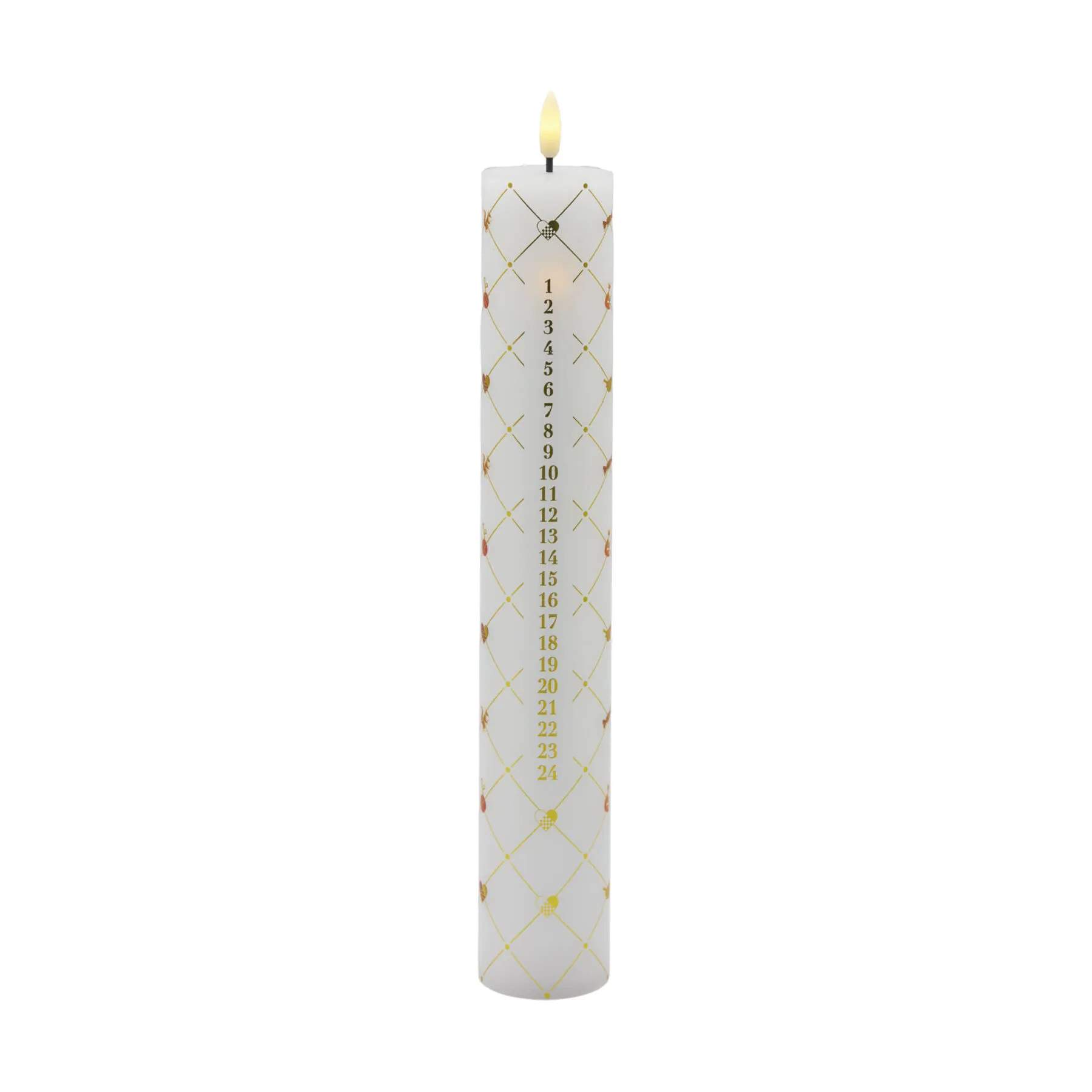 Sirius LED-lys Elvira Kalenderlys i Hvid, 1