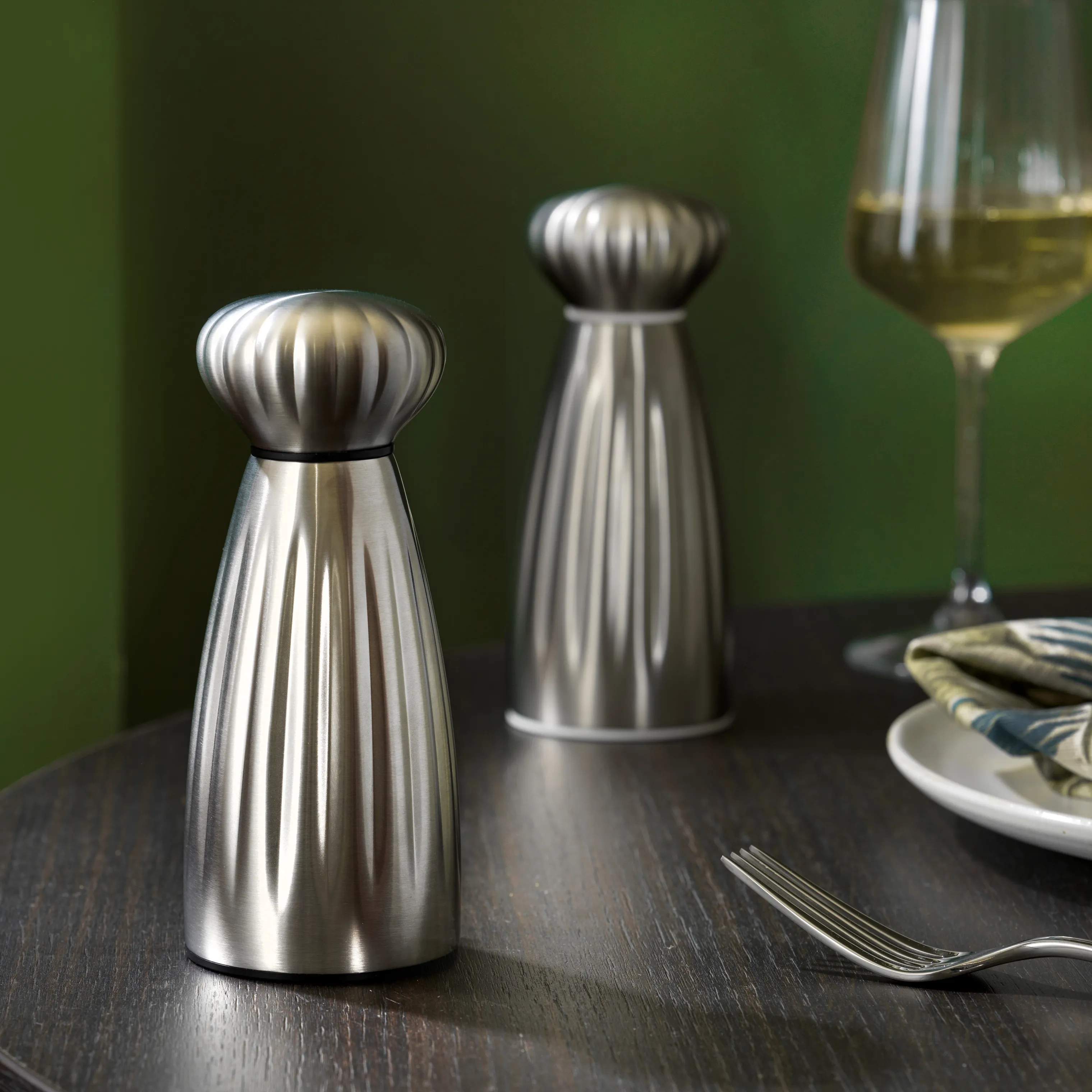 Robert Welch Saltkværne Palm Satin Palm Saltkværn i Rustfrit stål, 2