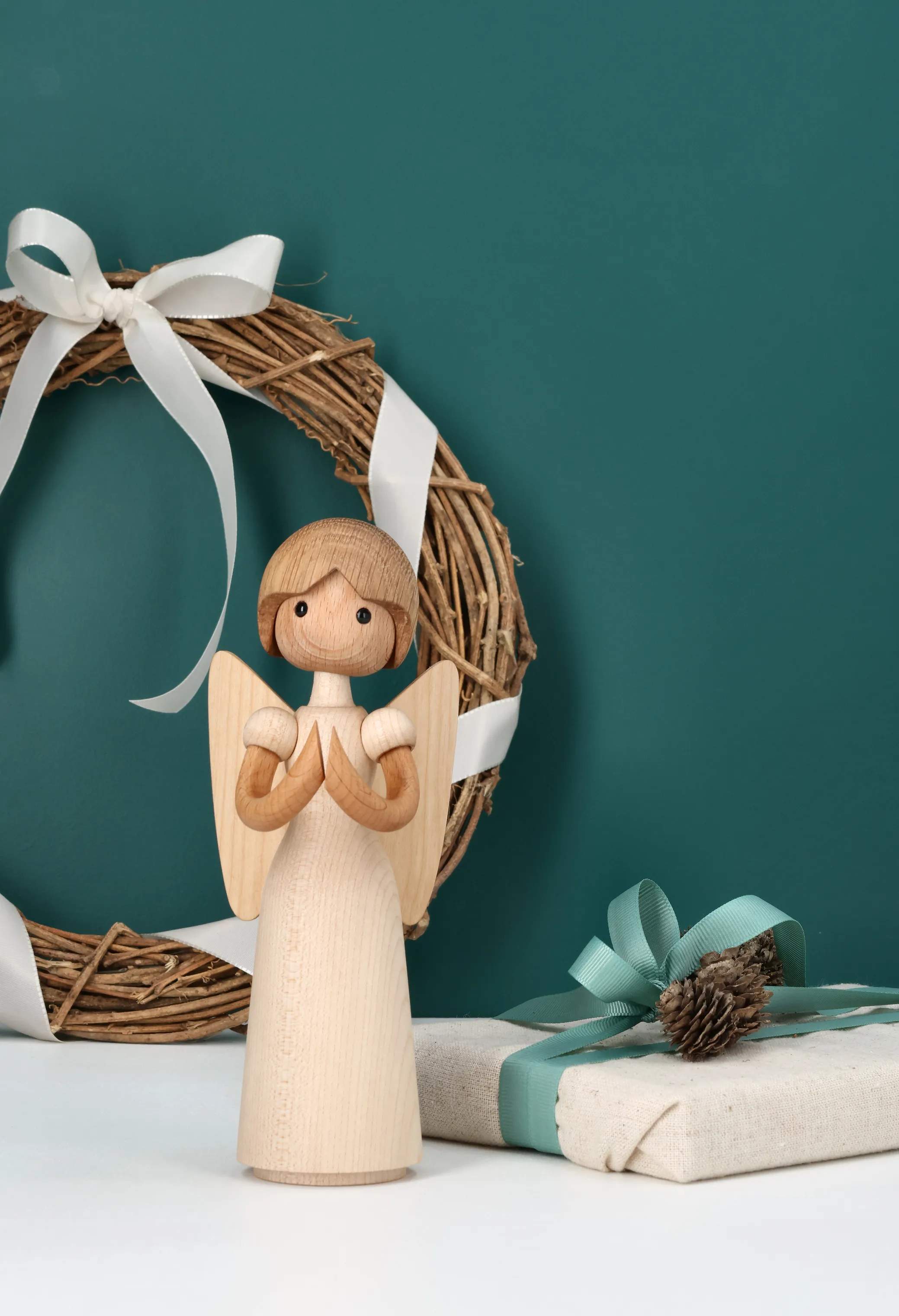 Spring Copenhagen Julefigurer Engel - Lucia i 19,5 cm, 2