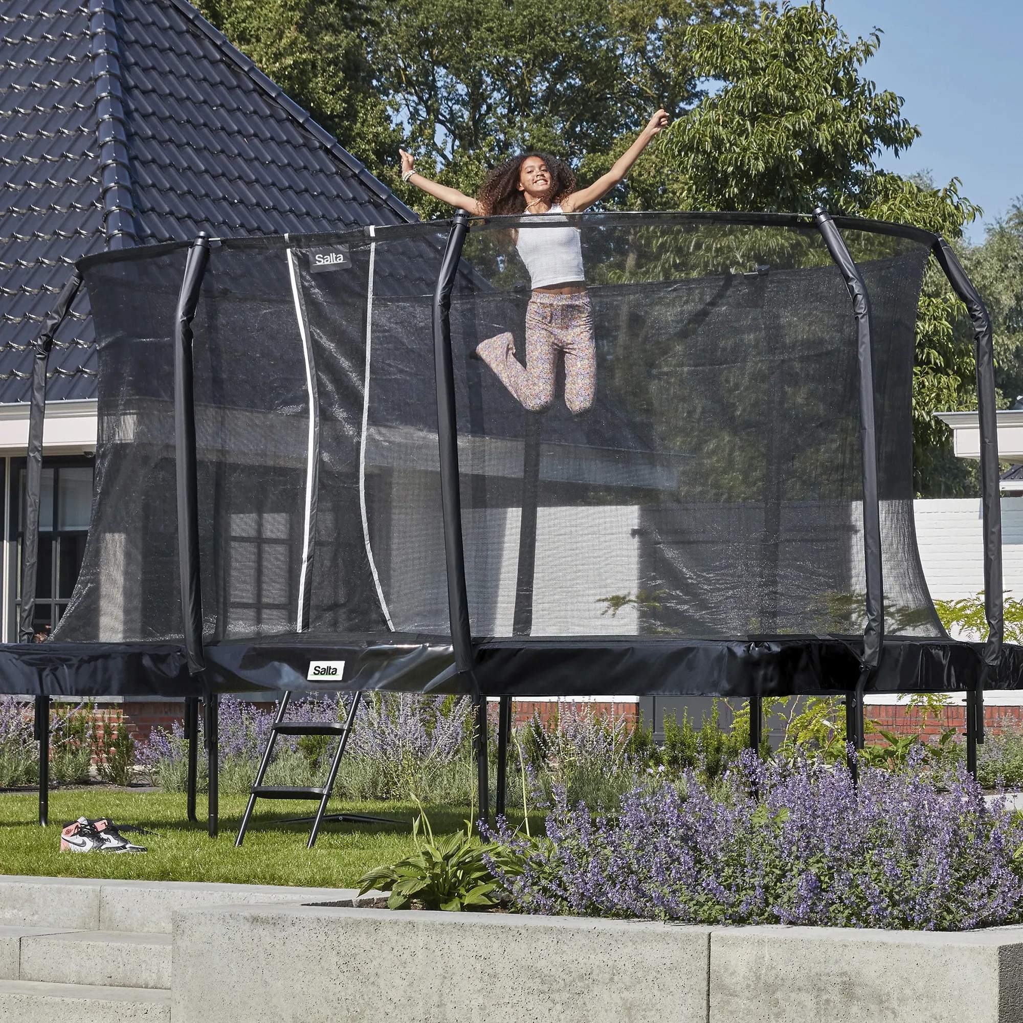 Salta Trampoliner First Class Trampolin i B244 x L427 cm, 2