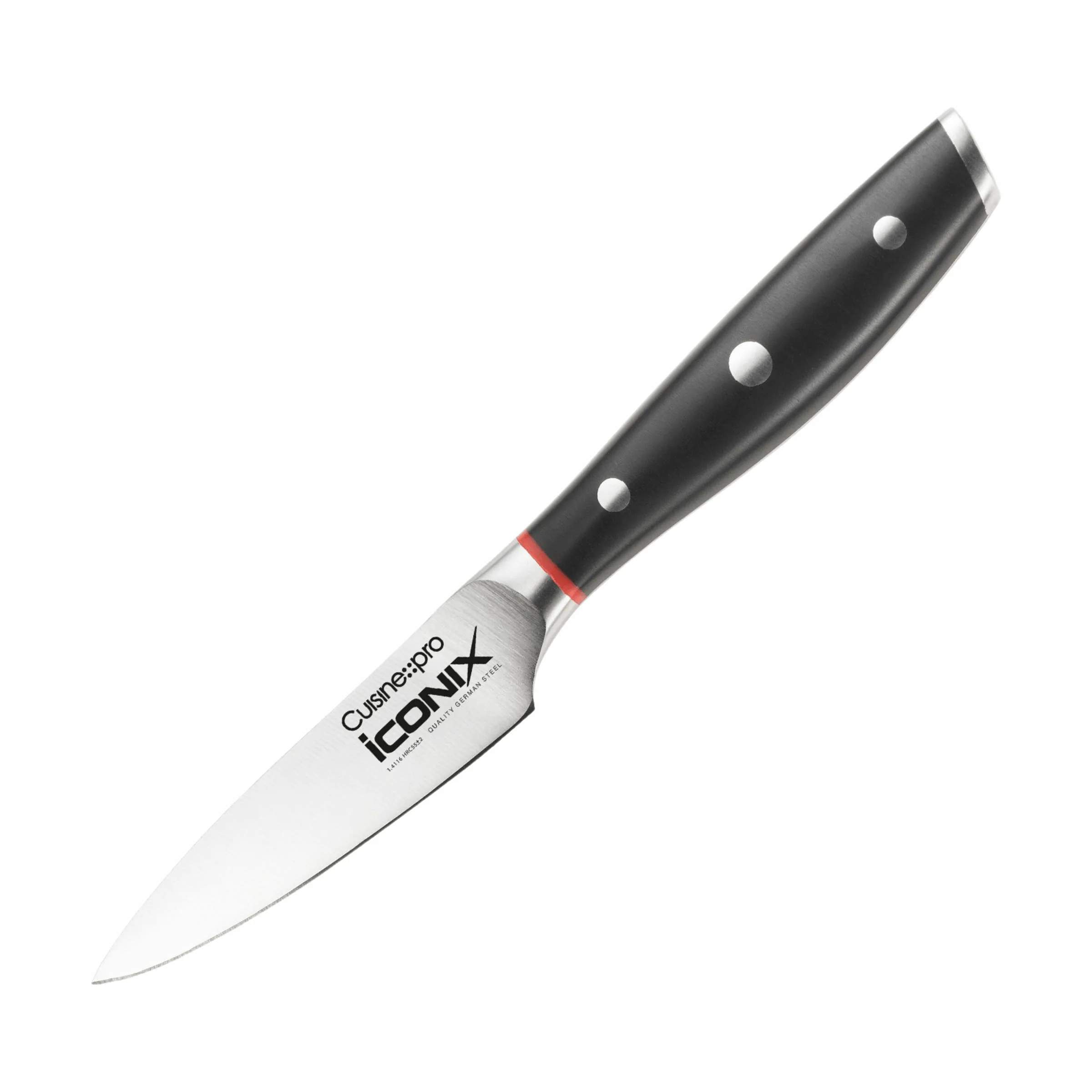 iconiX™ Urtekniv, sølv/sort, large