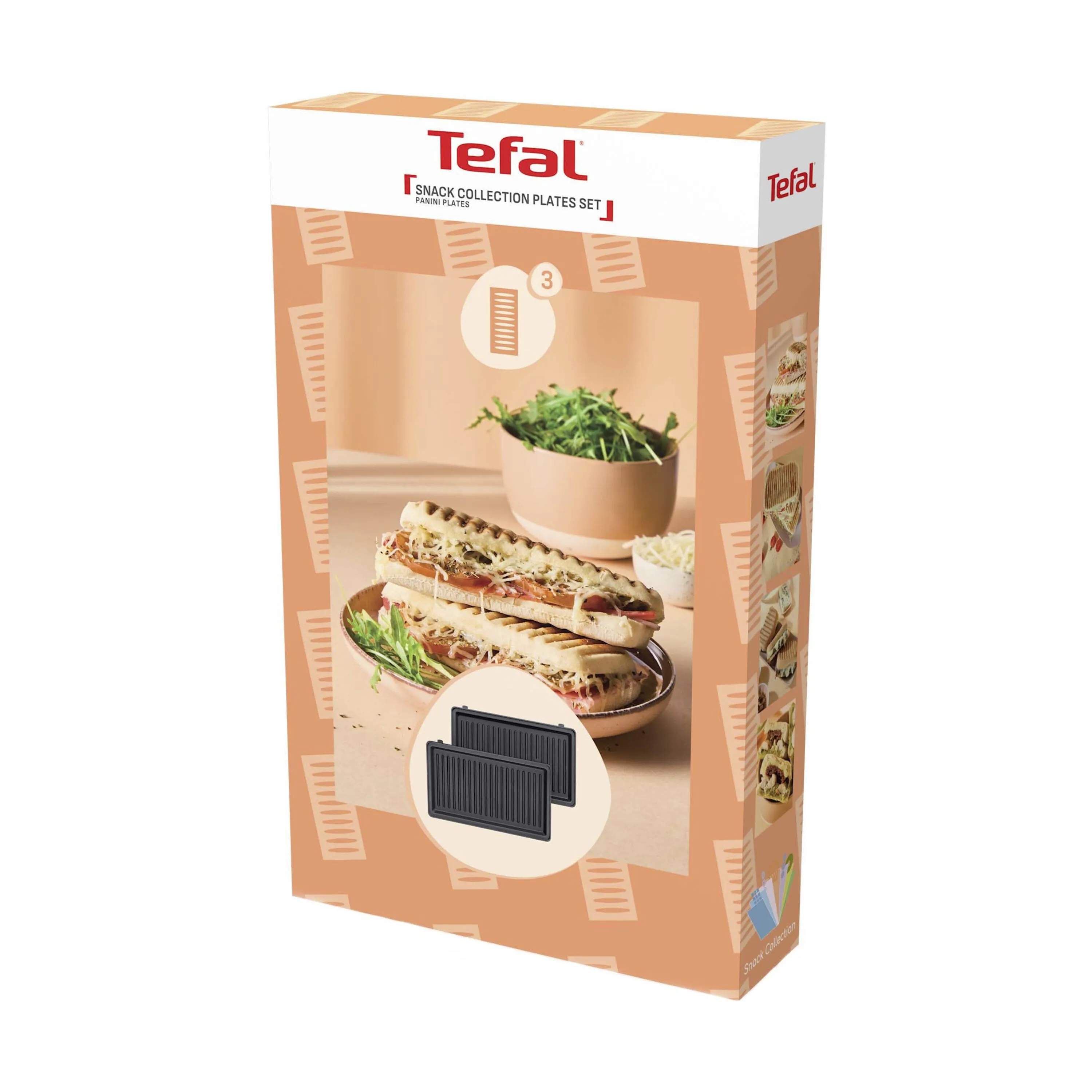 Tefal Bordgrill Snack Collection Plade - Panini grill i PaniniNY, 1