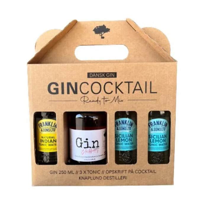 Knaplund Spiritus Ready To Mix Gincocktail Bramble - 4 dele i Bramble - 850 ml, 1