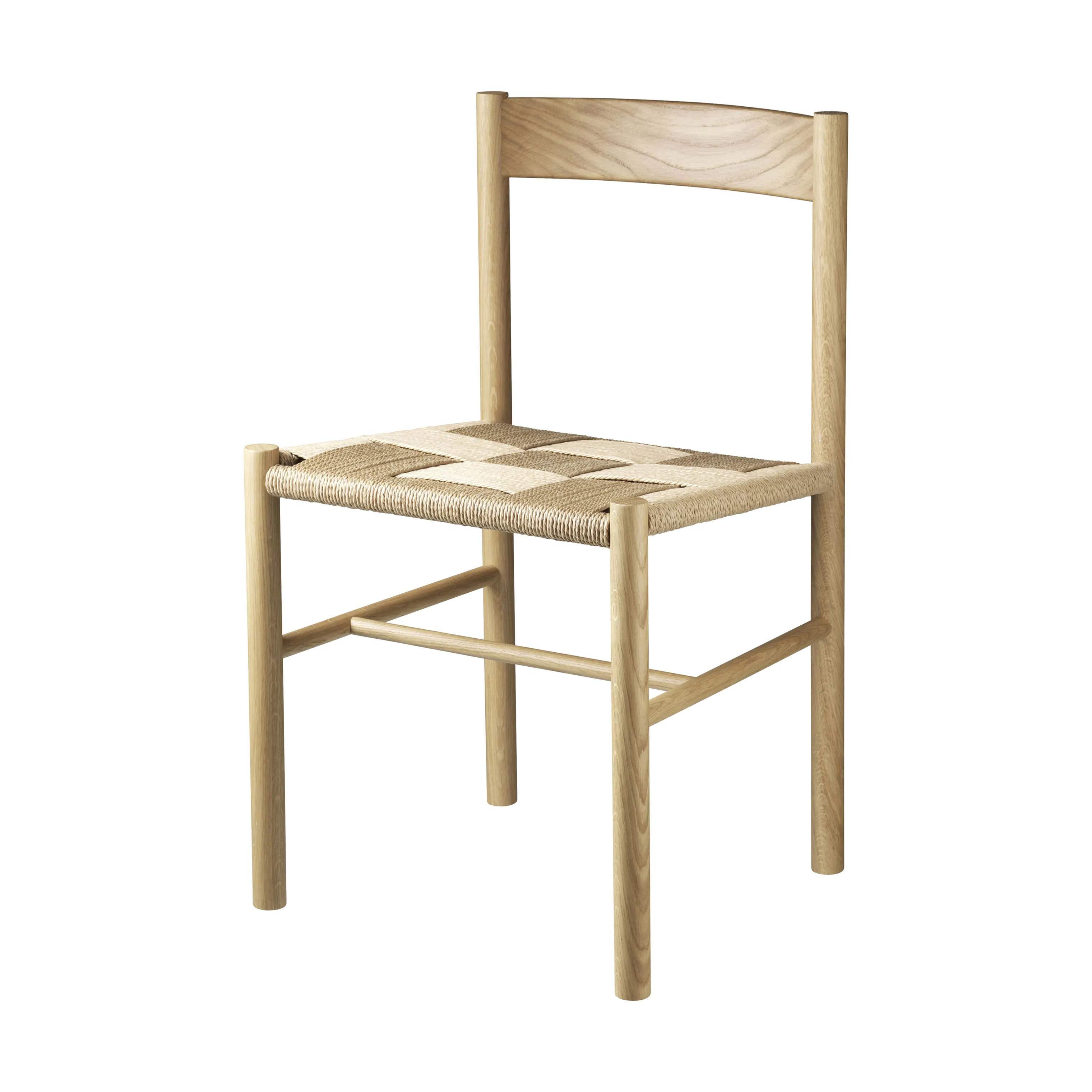 J178 Spisebordsstol, natur flet, large