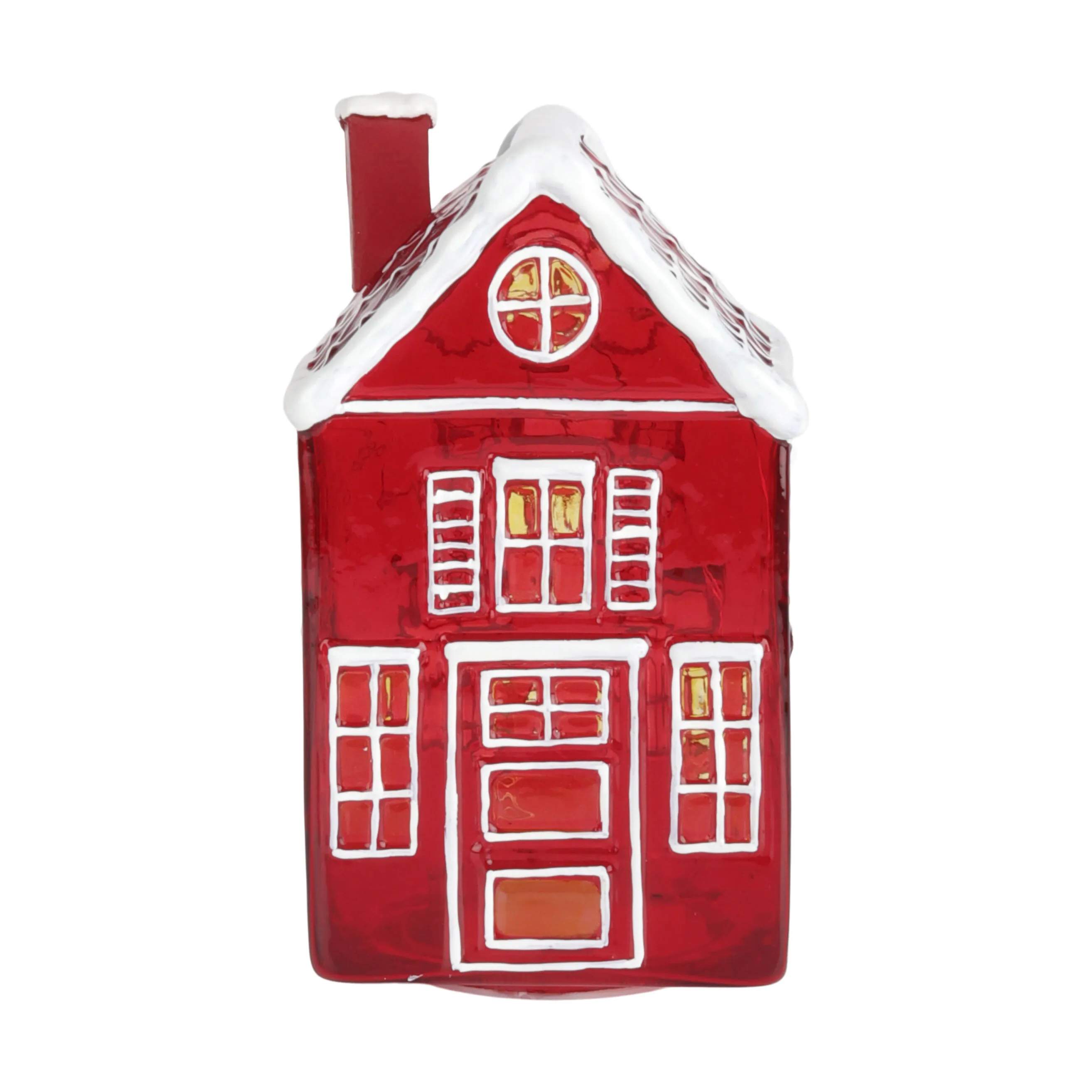 Casa Christmas Lysdekoration LED Lyshus i 21 cm, 1