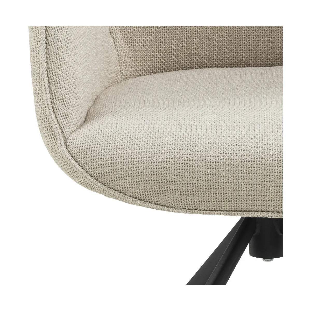 CASA Living Spisebordsstole Aura Spisebordsstol i Beige, 5