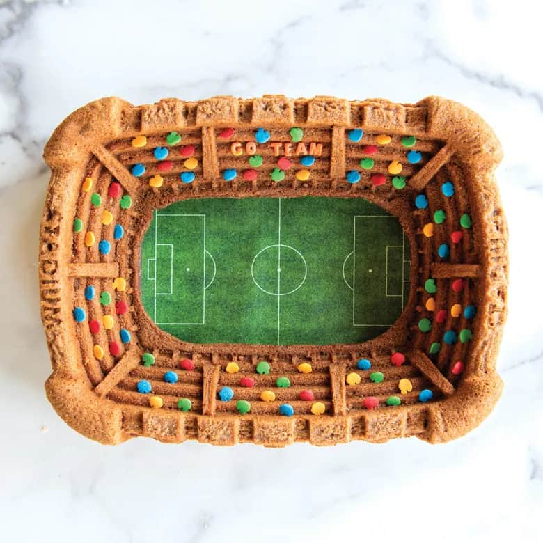 Nordic Ware Øvrige bageforme Stadion Bageform i Mørkegrå, 2