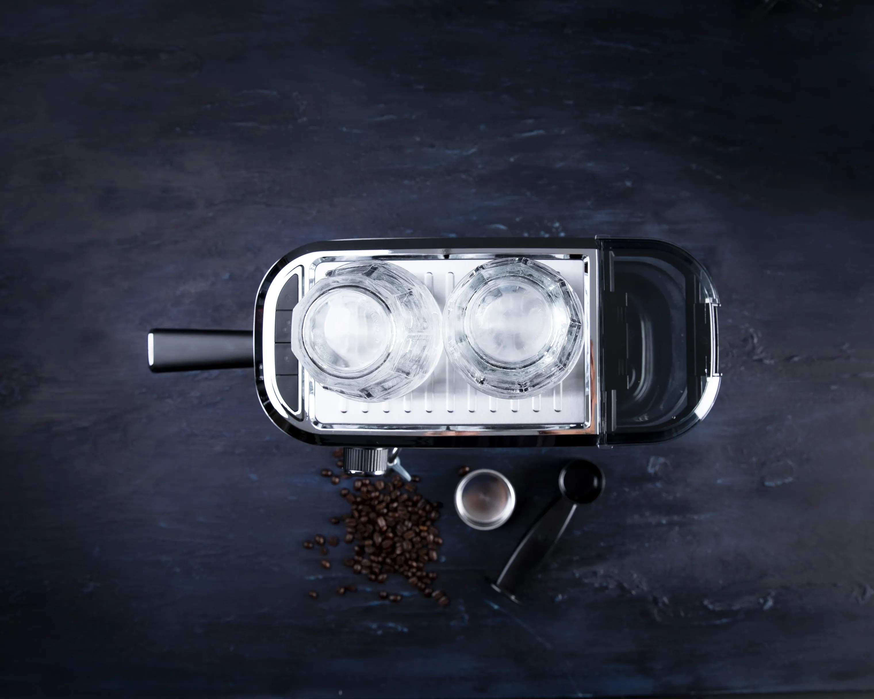 Gastronoma Espressomaskiner Espressomaskine i Rustfri stål, 3