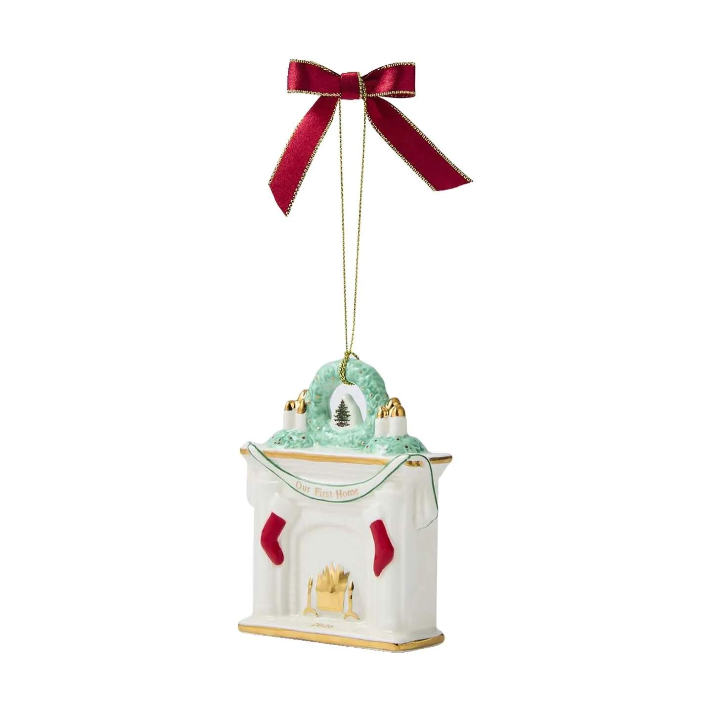 Spode Juleophæng Christmas Tree Juleophæng - Første hjem pejs i Første hjem pejs, 1