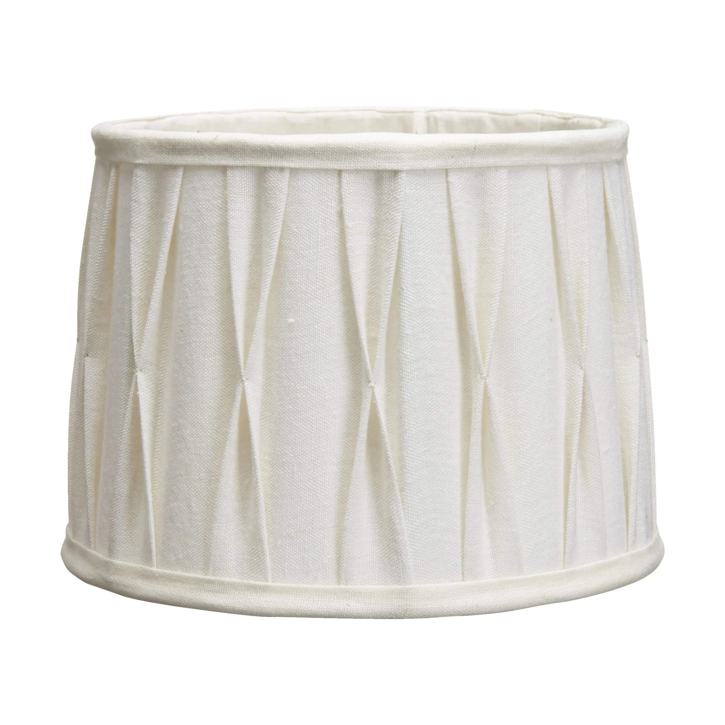 PR Home Lampeskærme Sofia Plissé Lampeskærm i Hvid, 35 cm, 1