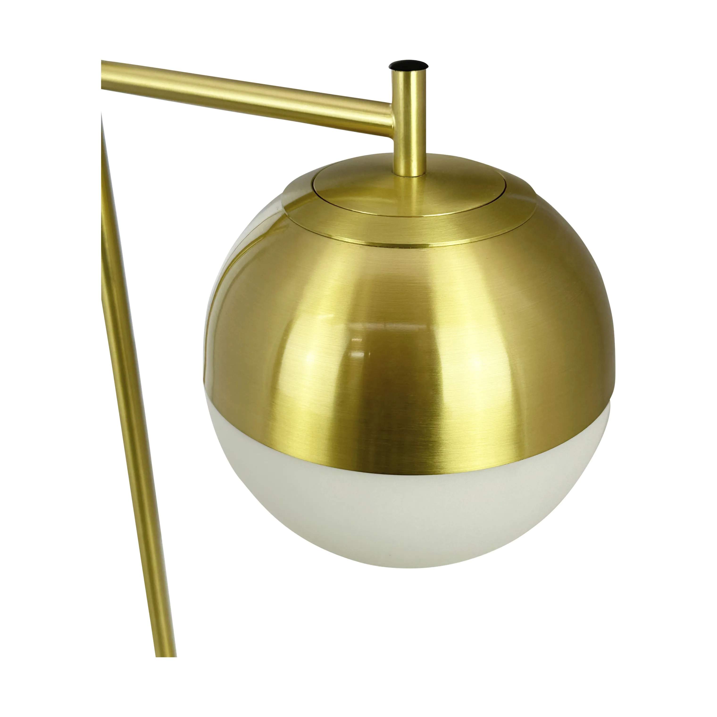 Dyberg Larsen Bordlamper French collection Caen Bordlampe i Messing/hvid, 5