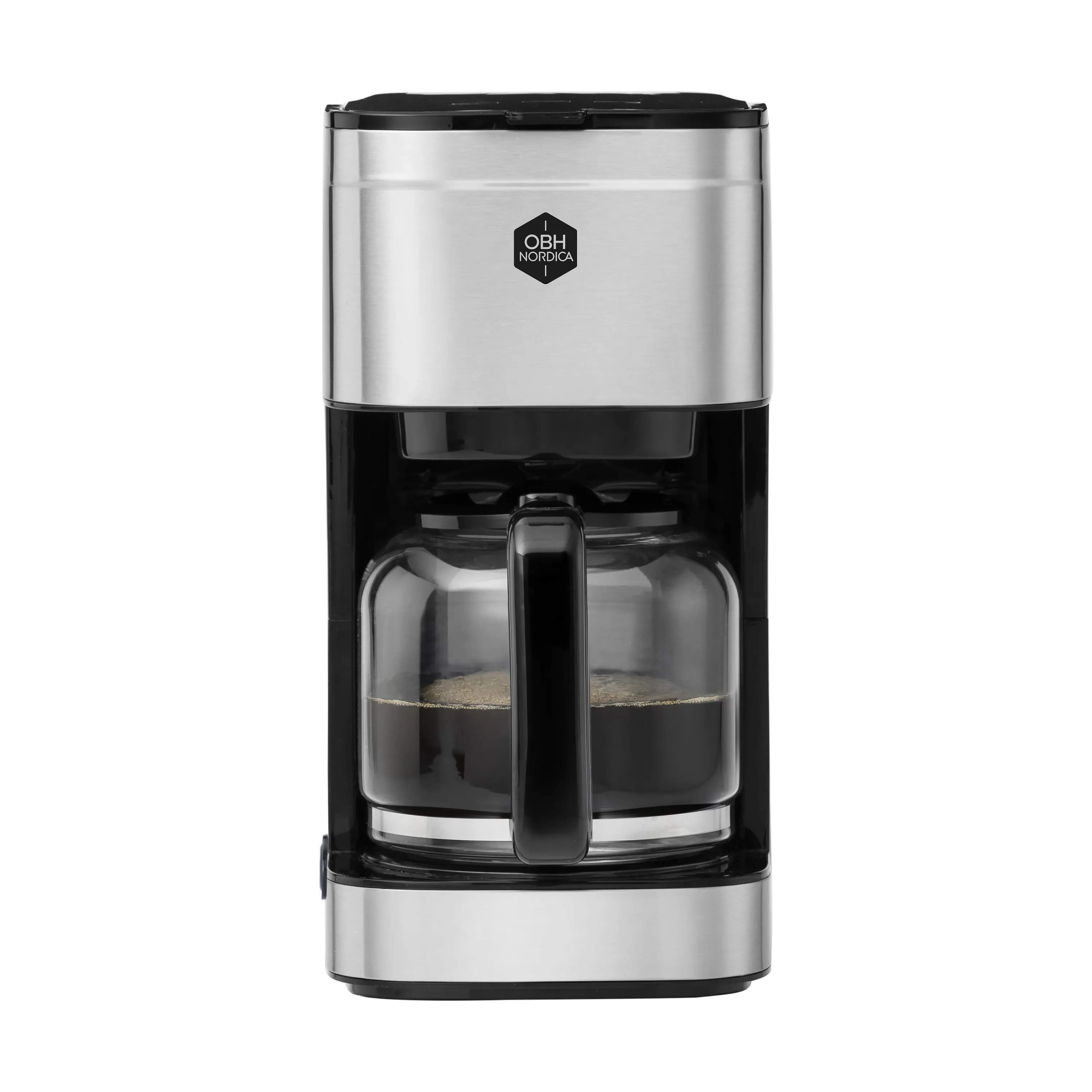 OBH Nordica Kaffemaskiner Bronx Kaffemaskine i Sølvfarvet, 1