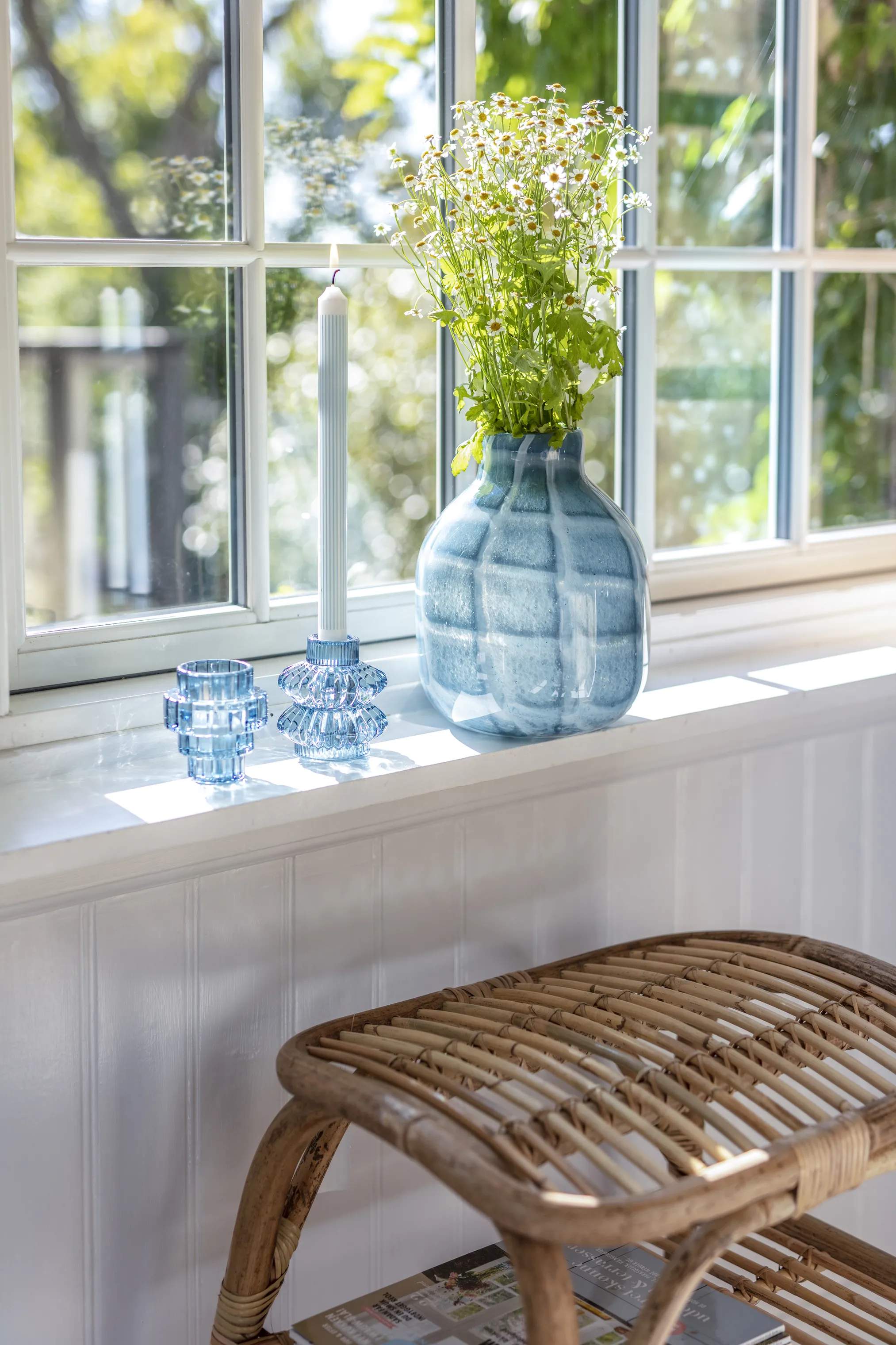 CASA Living Vaser Vase i blå, 2