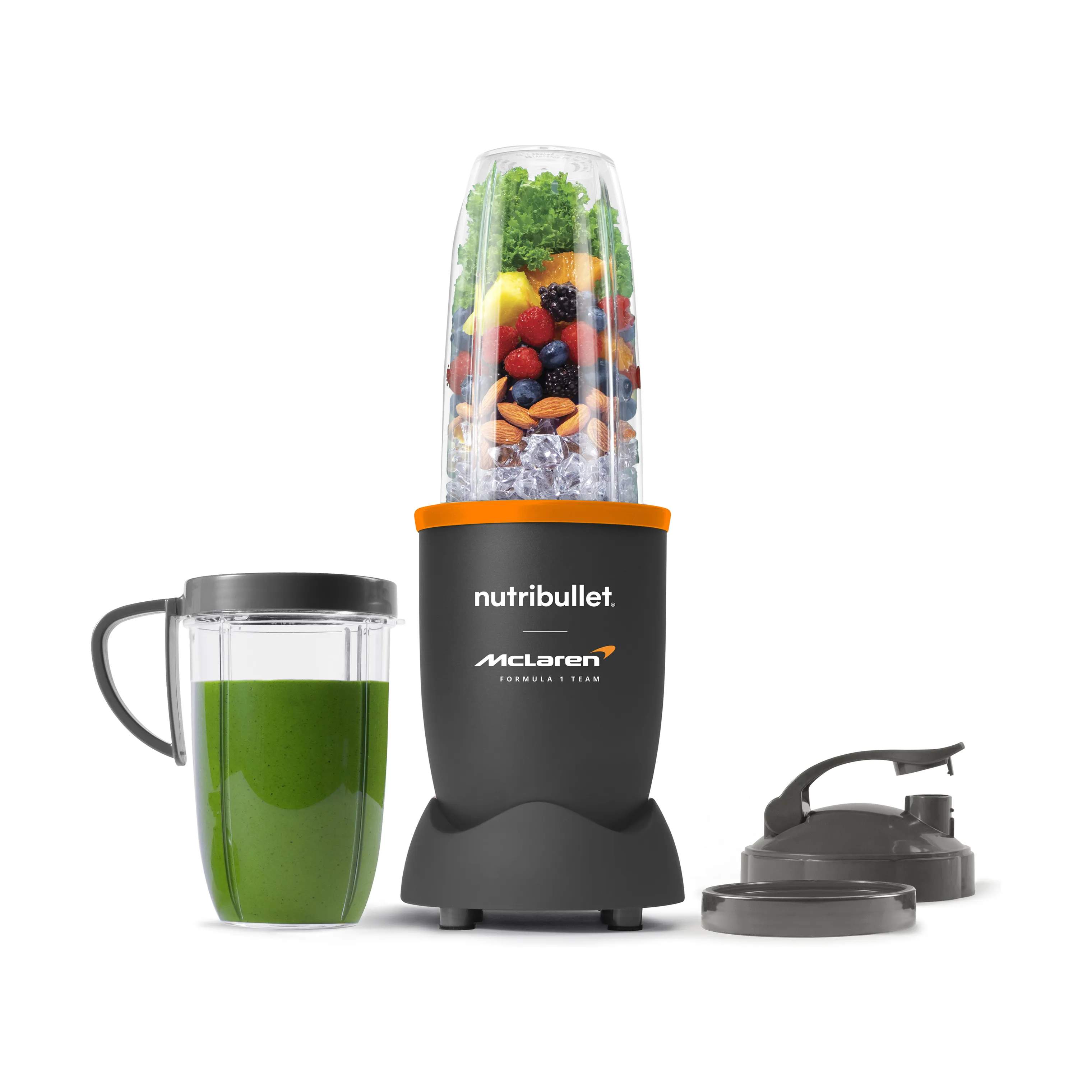 Nutribullet Smoothieblendere McLaren F1 Pro 900 Smoothieblender NB907GO-MC i 900 watt Grå/orange, 3