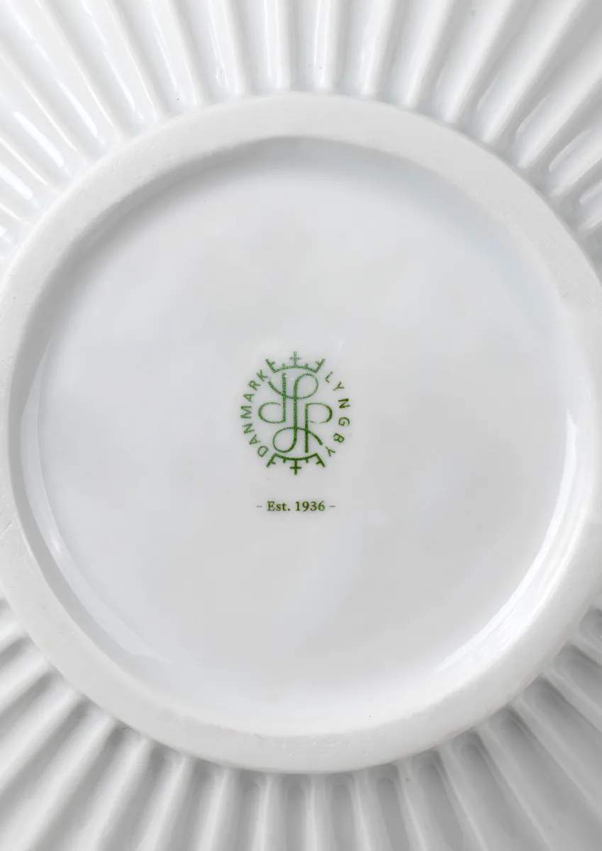 Lyngby Porcelæn Vaser Tura Kandevase i Hvid, 27,5, 3