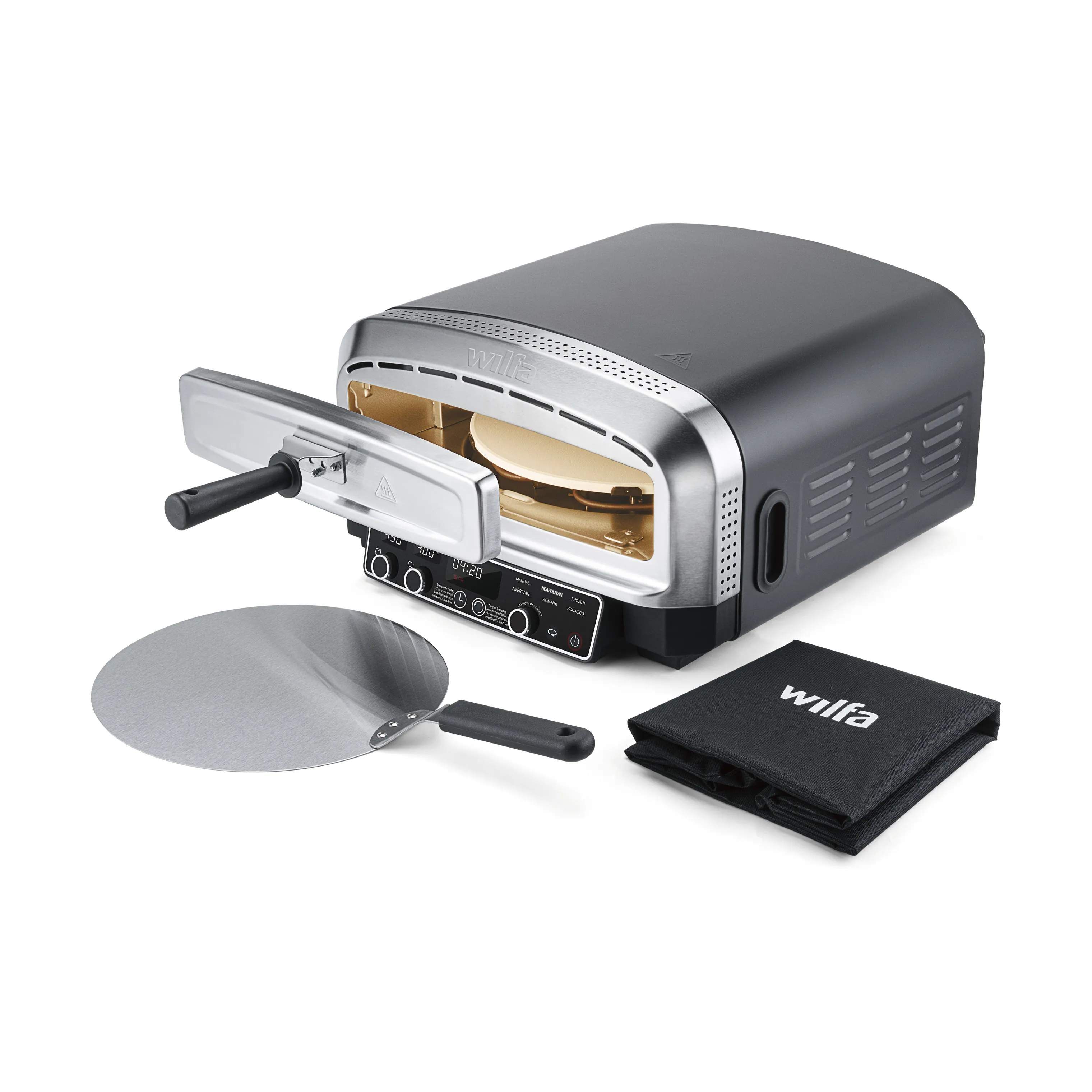 Wilfa Pizzaovne Pizzaovn i Stålfarvet, 1