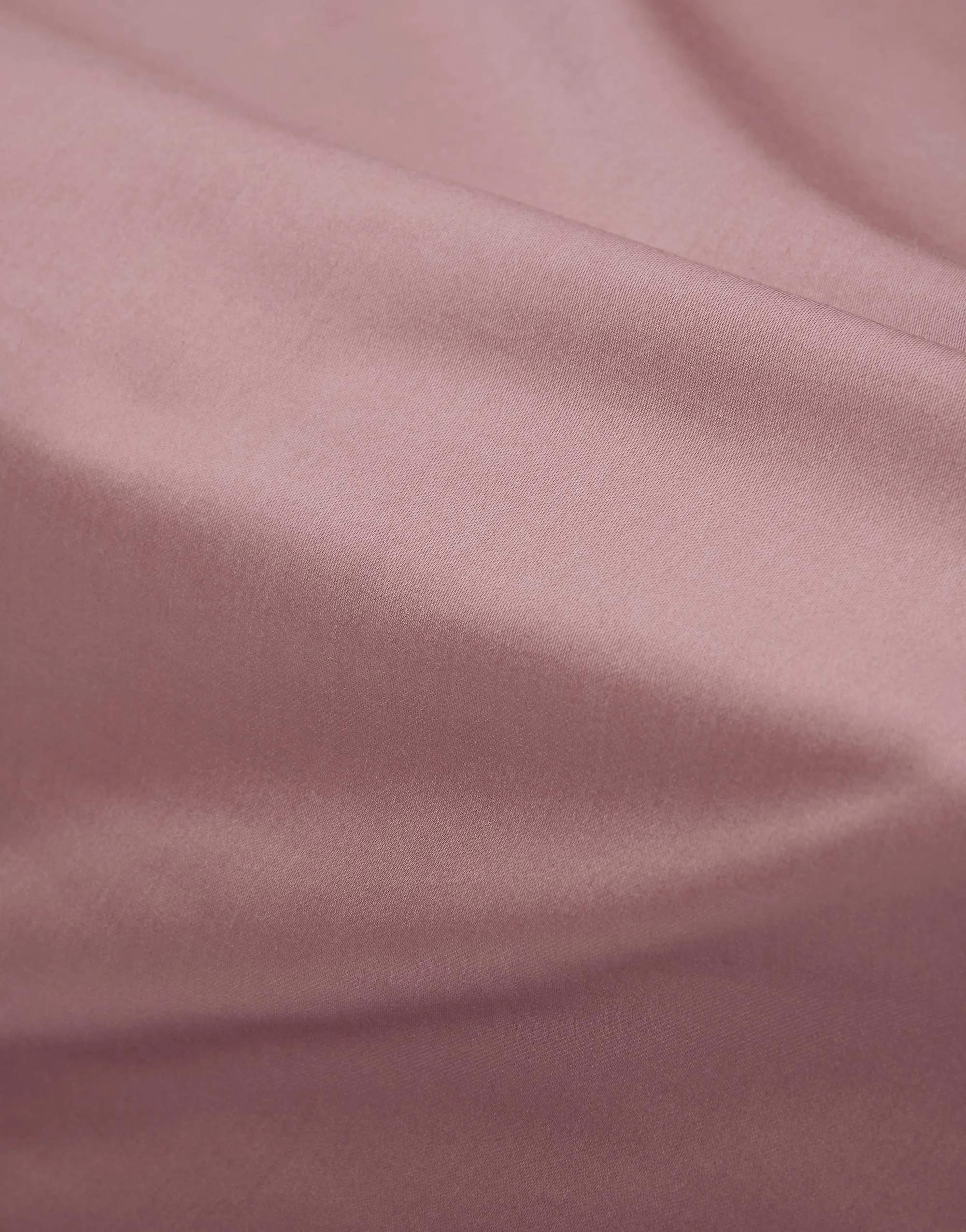 Essenza Lagner Satin Boxlagen i Wood Rose , B90 x L200 cm, 2
