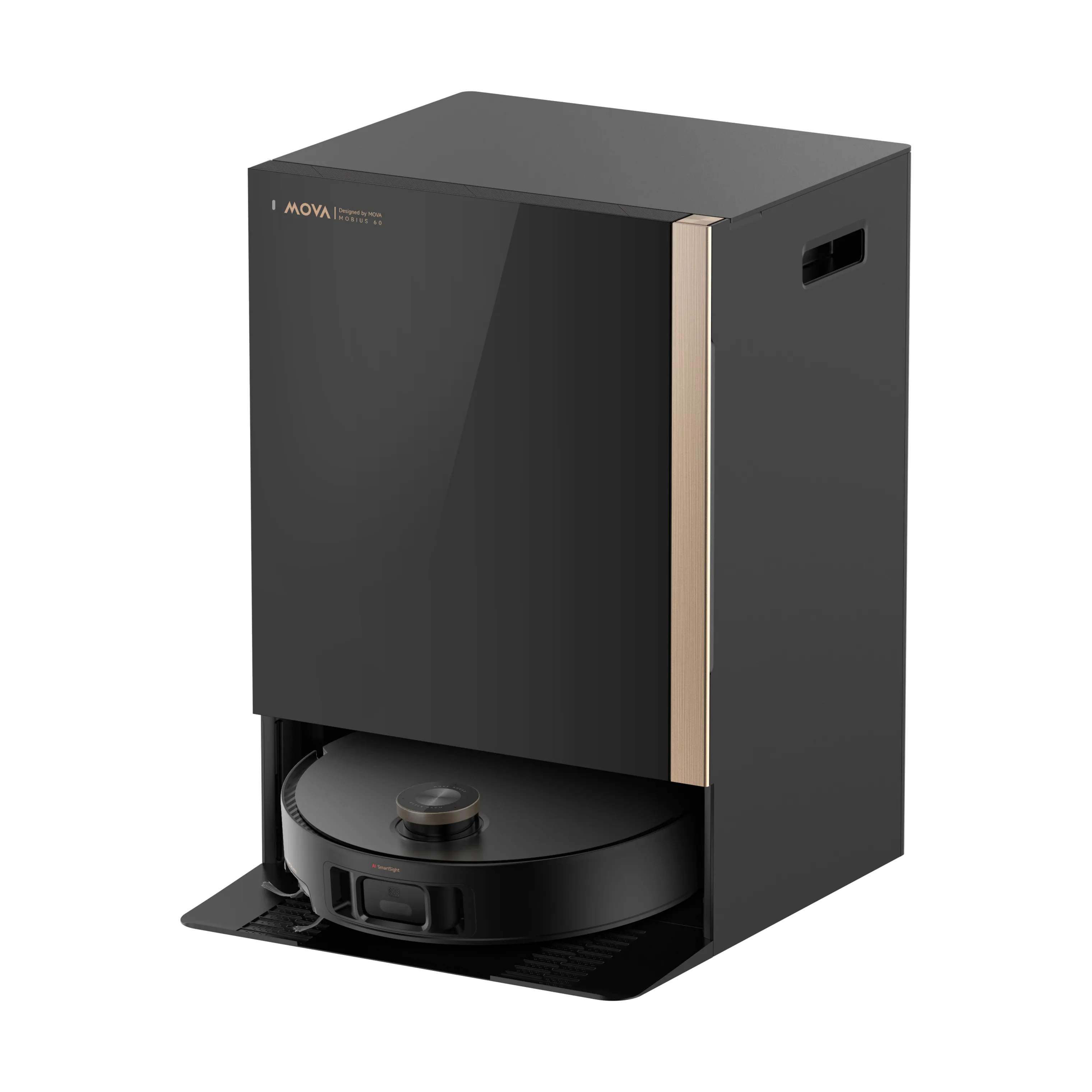 Mova Robotstøvsugere Robotstøvsuger MOBIUS 60 RVC i Sort, 1