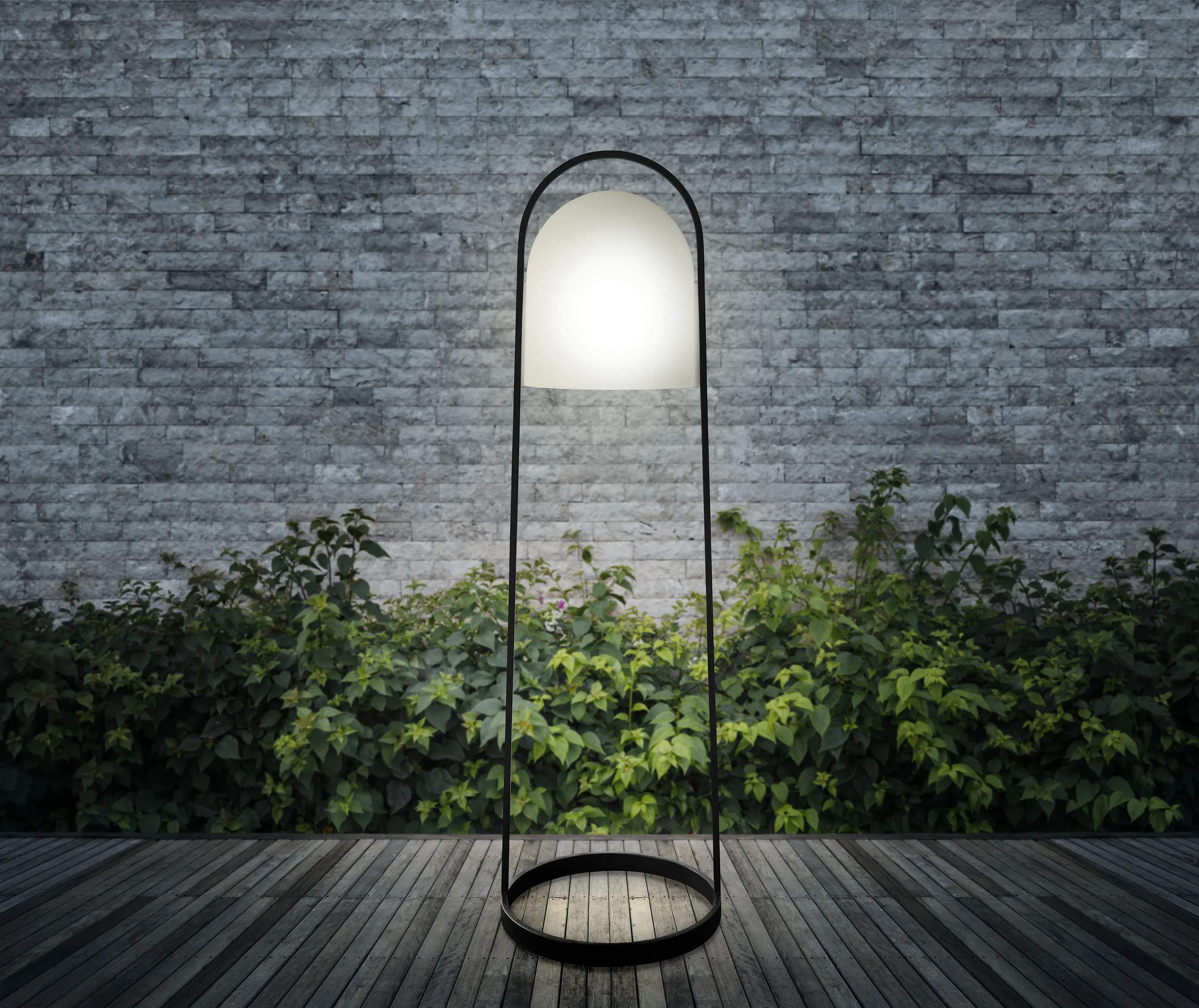 Eva Solo Lanterner Sunlight Solcellelanterne i Hvid, 100 cm, 2
