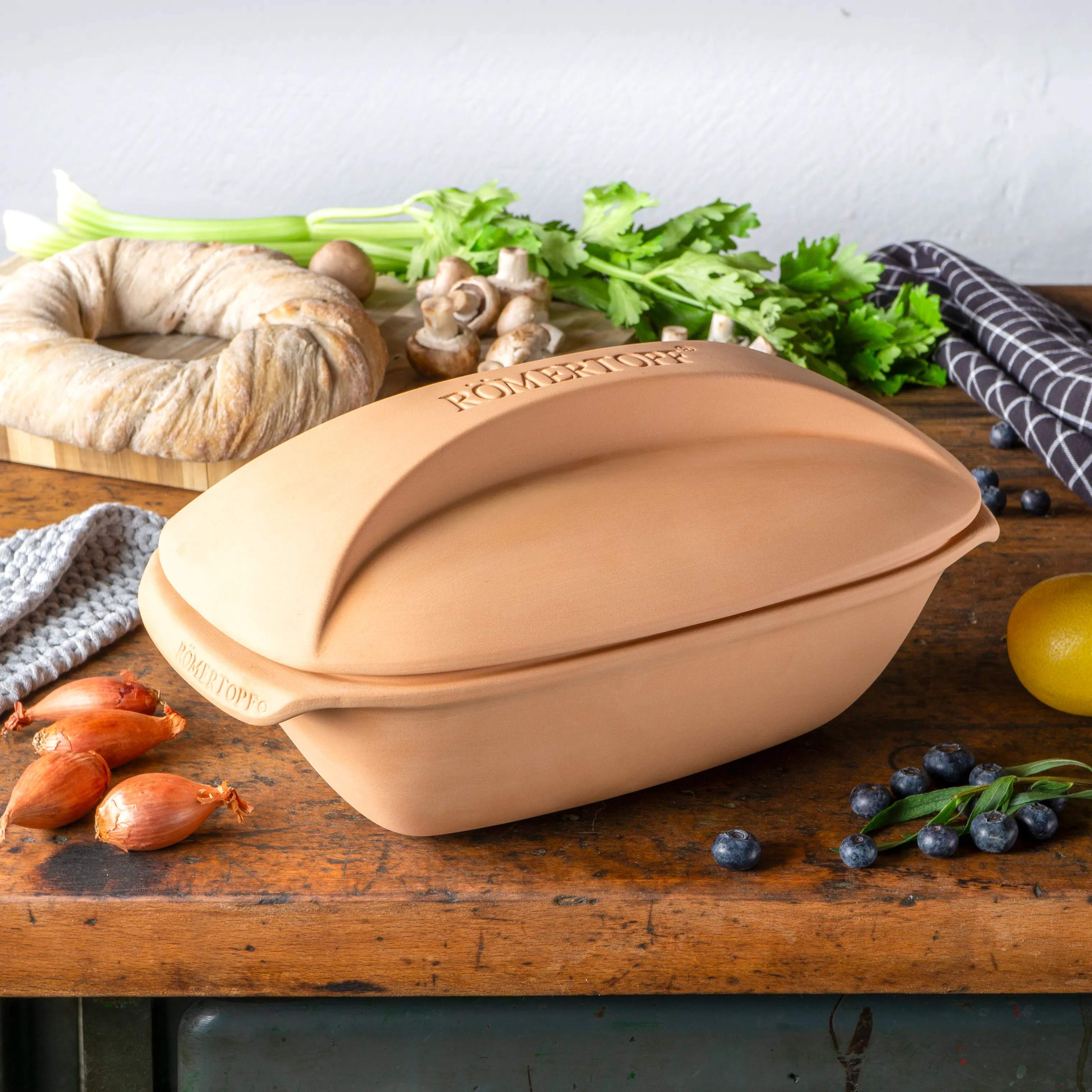 Römertopf Stegesøer Culinario Stegeso i Terracotta, 2