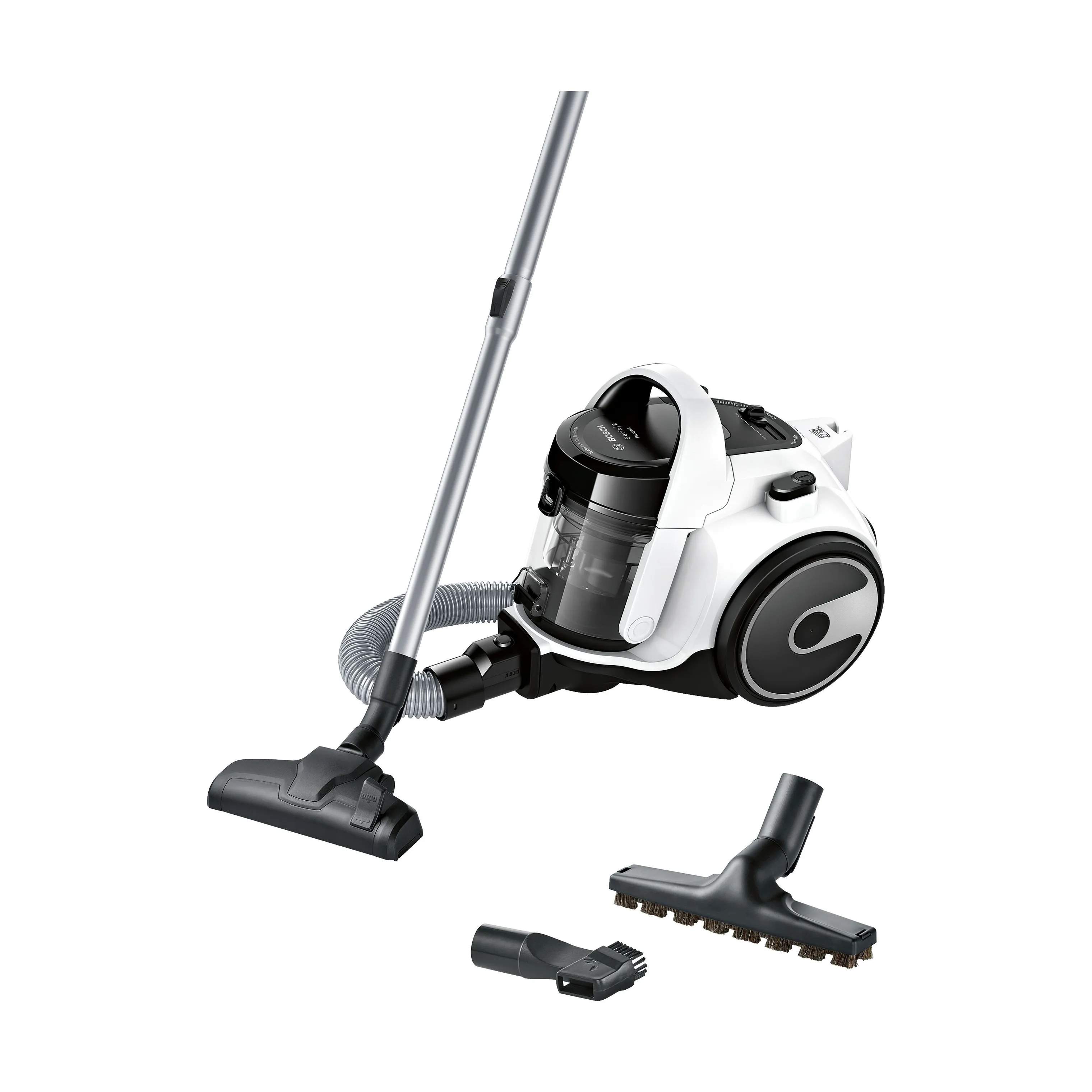 Bosch Støvsugere Poseløs støvsuger BGS05A322 Serie 2 i Hvid, 1