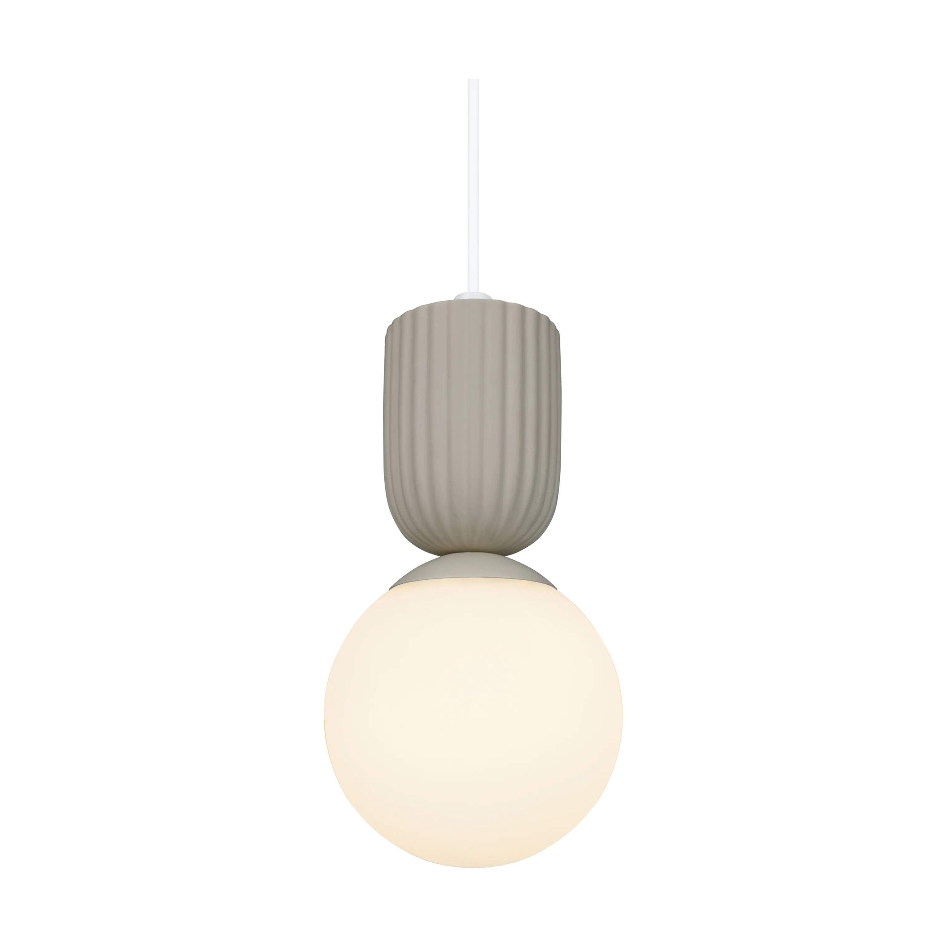 Nordlux Pendler Sadie Pendel i Beige / Opal, 5