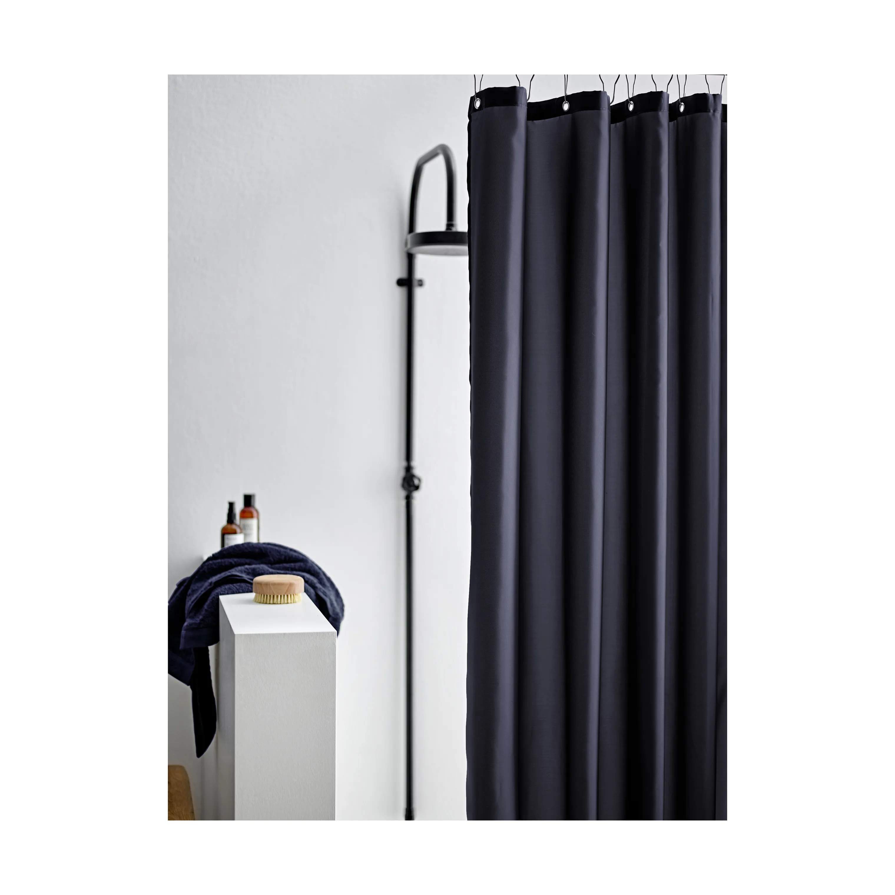 Södahl Badeforhæng Comfort Badeforhæng i Blå, B180 x L200 cm, 2