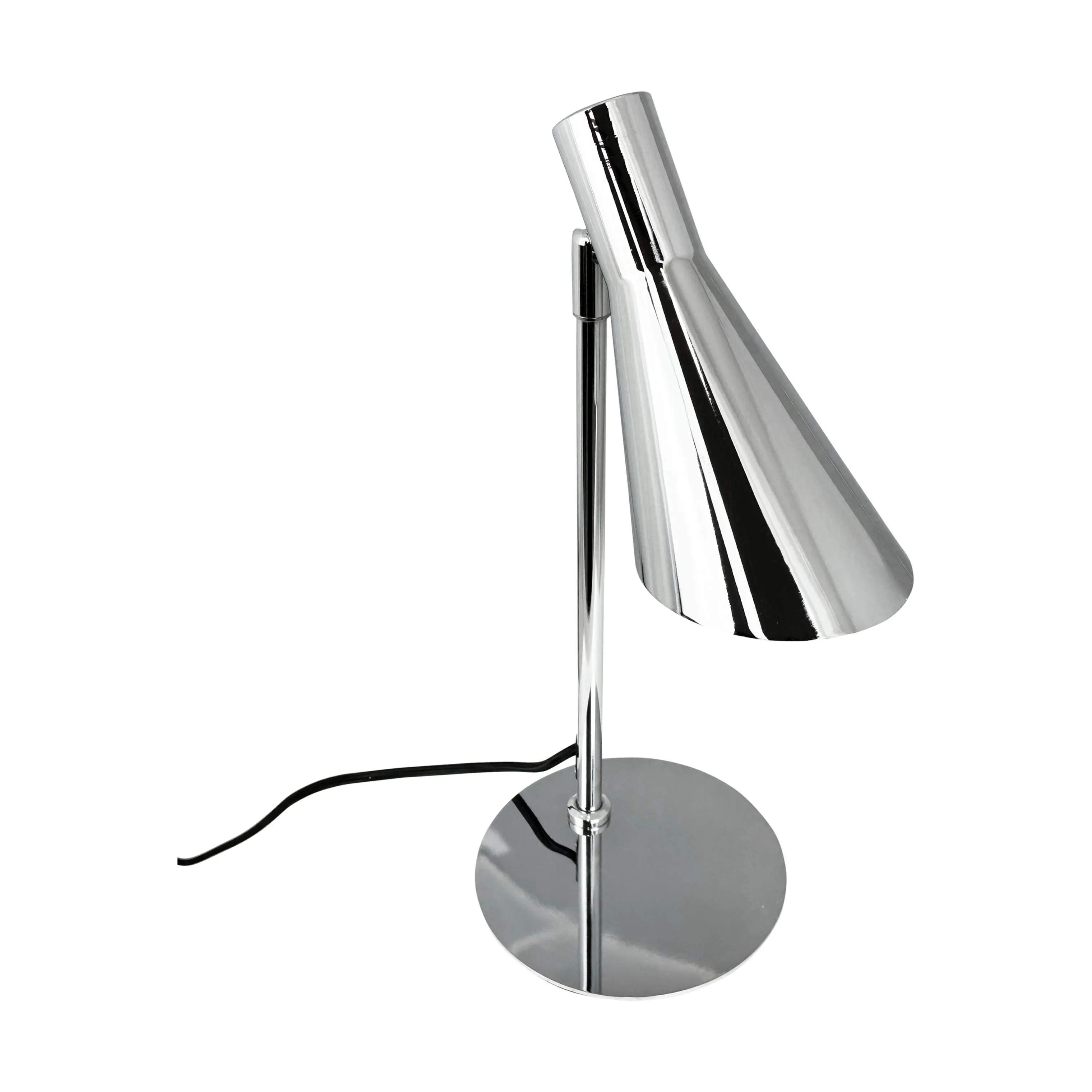 Dyberg Larsen Bordlamper DL12 Bordlampe i Krom, H39,5 x Ø20 cm, 3