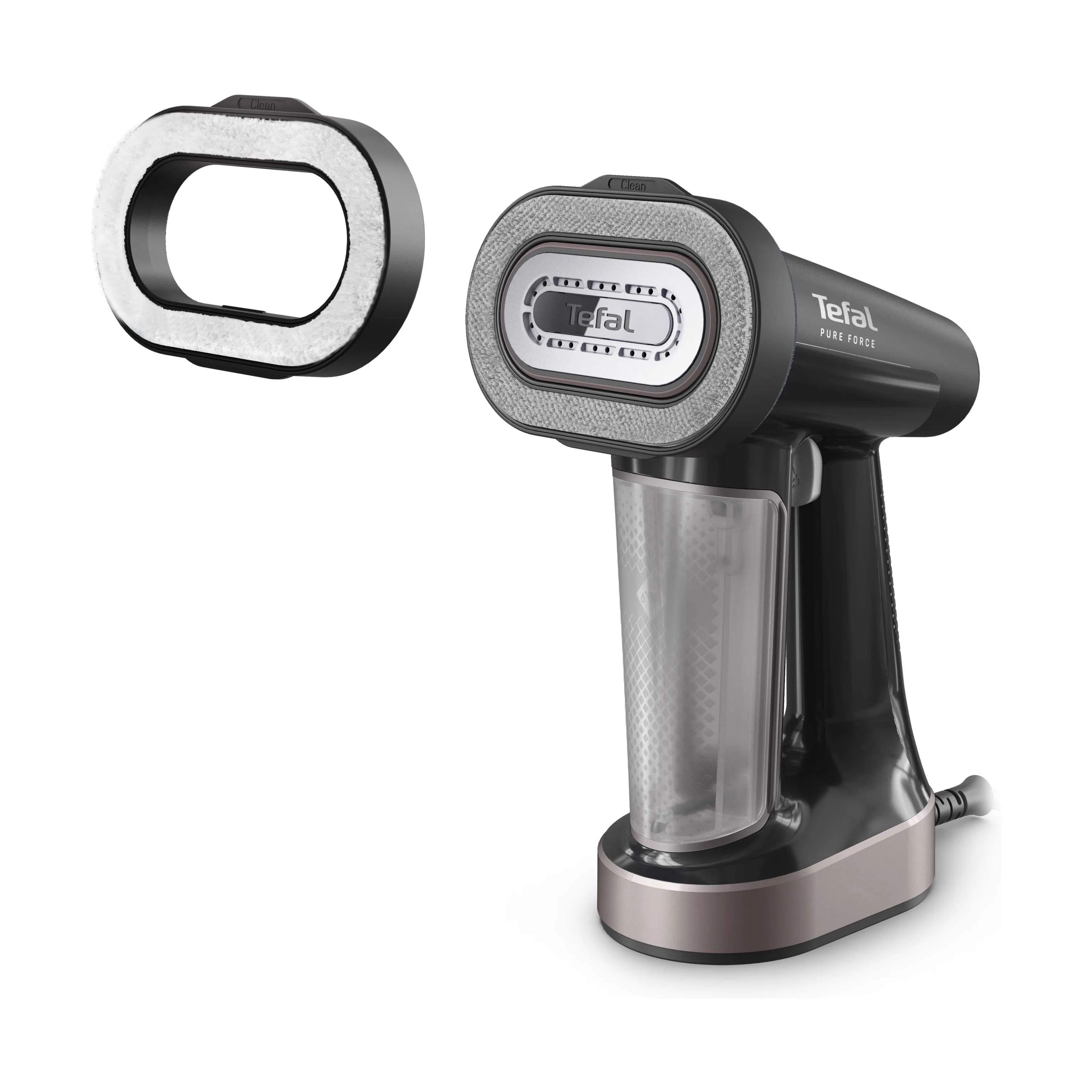 Tefal Dampere Pure Force 3in1 Damper i Sort / Rosa, 1