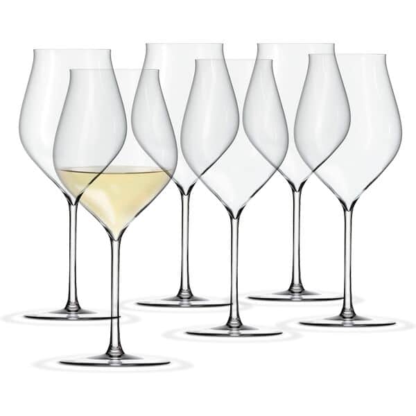 Holmegaard Hvidvinsglas Notes Essence Notes Selected Hvidvinsglas - 6 stk. i Klar, 1