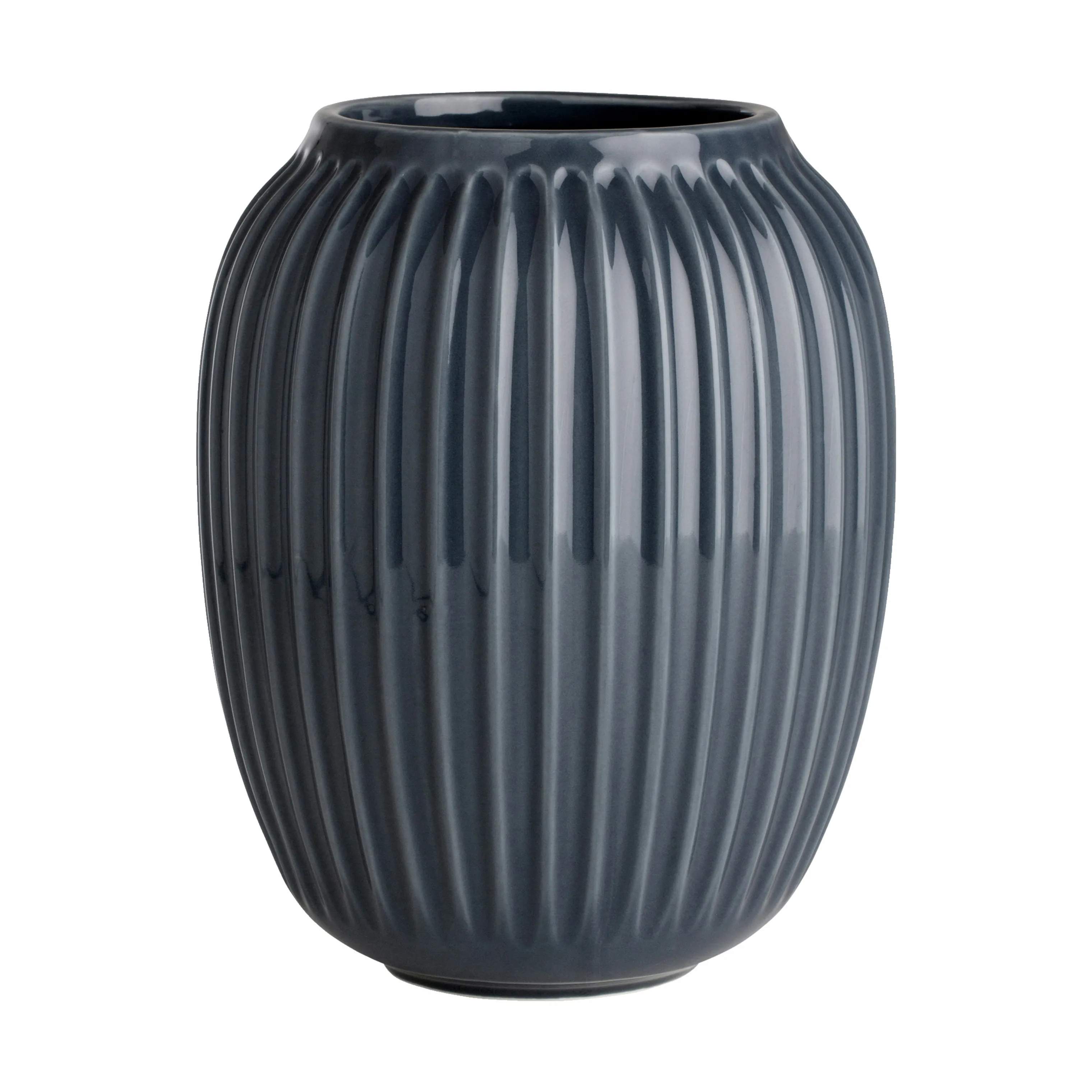 Hammershøi Vase, antracitgrå, large