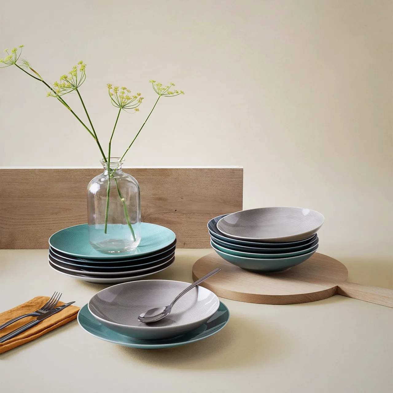 Rosenthal Dybe tallerkener Loft Dyb Tallerken i Night Blue, 3