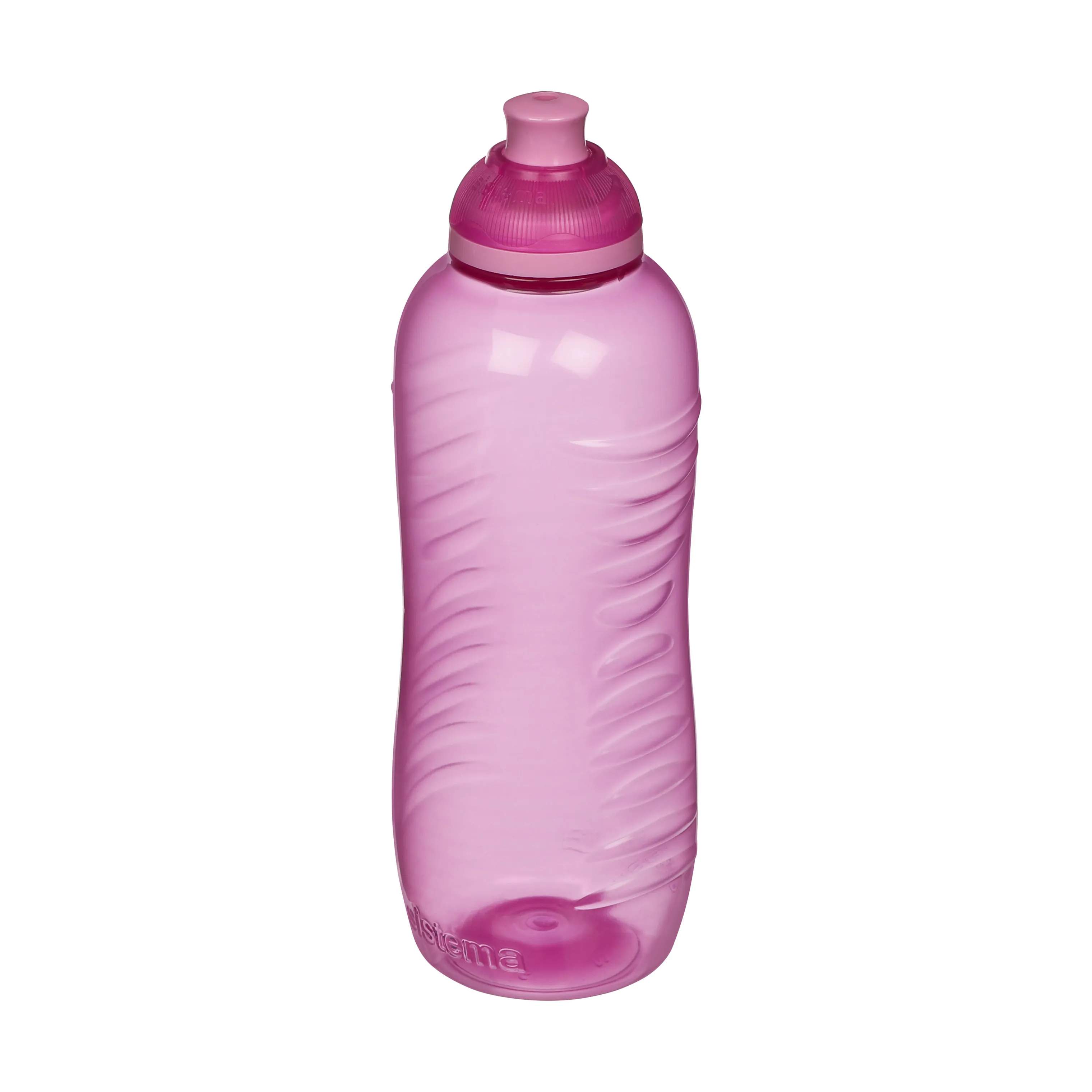 Sistema Drikkedunke Twist 'n' Sip Drikkeflaske i Pink, 460 ml, 2