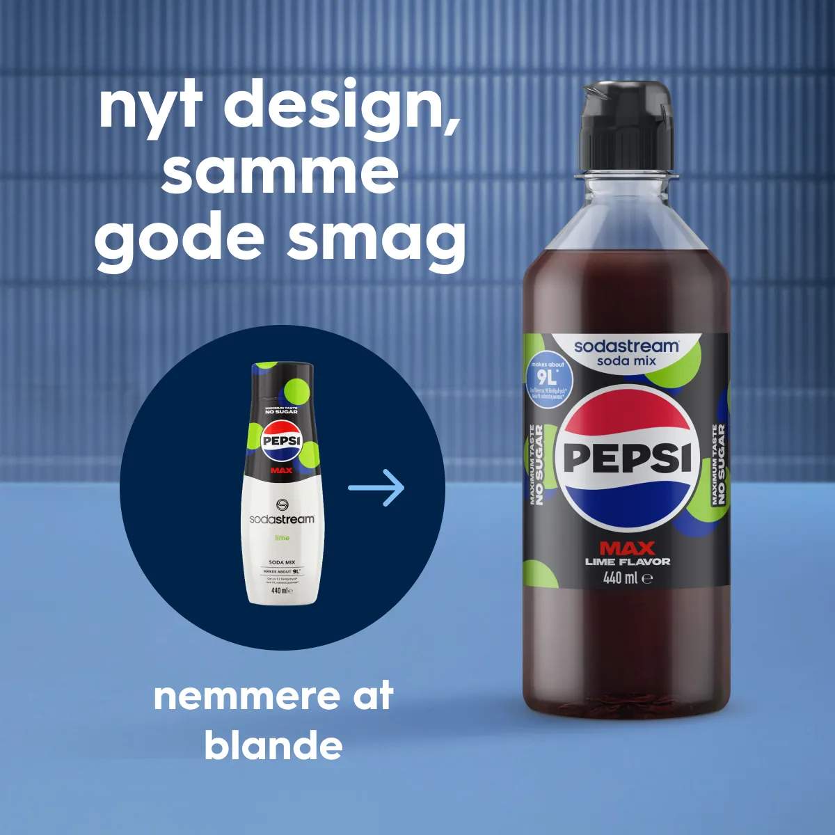 SodaStream Smagskoncentrater Sirup - Pepsi Max Lime i Pepsi Max Lime, 2