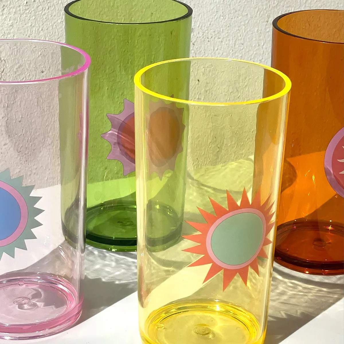 Sunnylife Cocktailglas Rio Sun Multi Rio Sun Drinksglas - 4 stk. i Multifarvet, 2