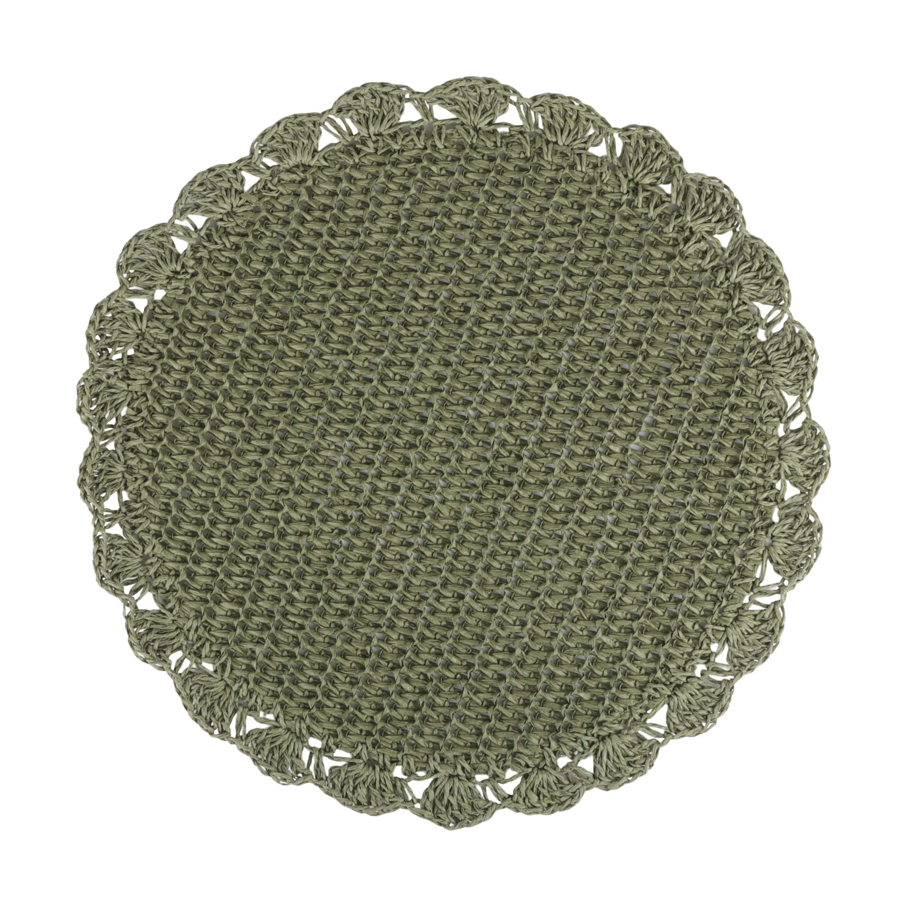 CASA Living Dækkeservietter Dækkeserviet i Grøn, 1