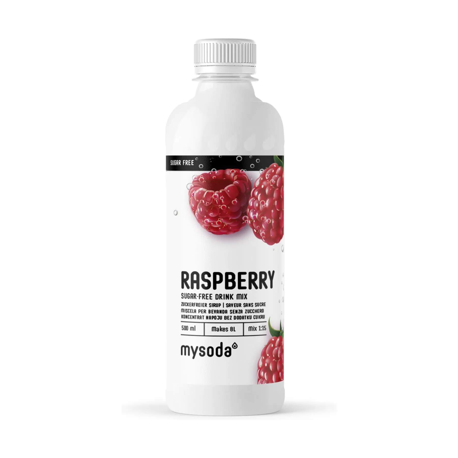 Drink Mix - Hindbær Sukkerfri, hvid, large