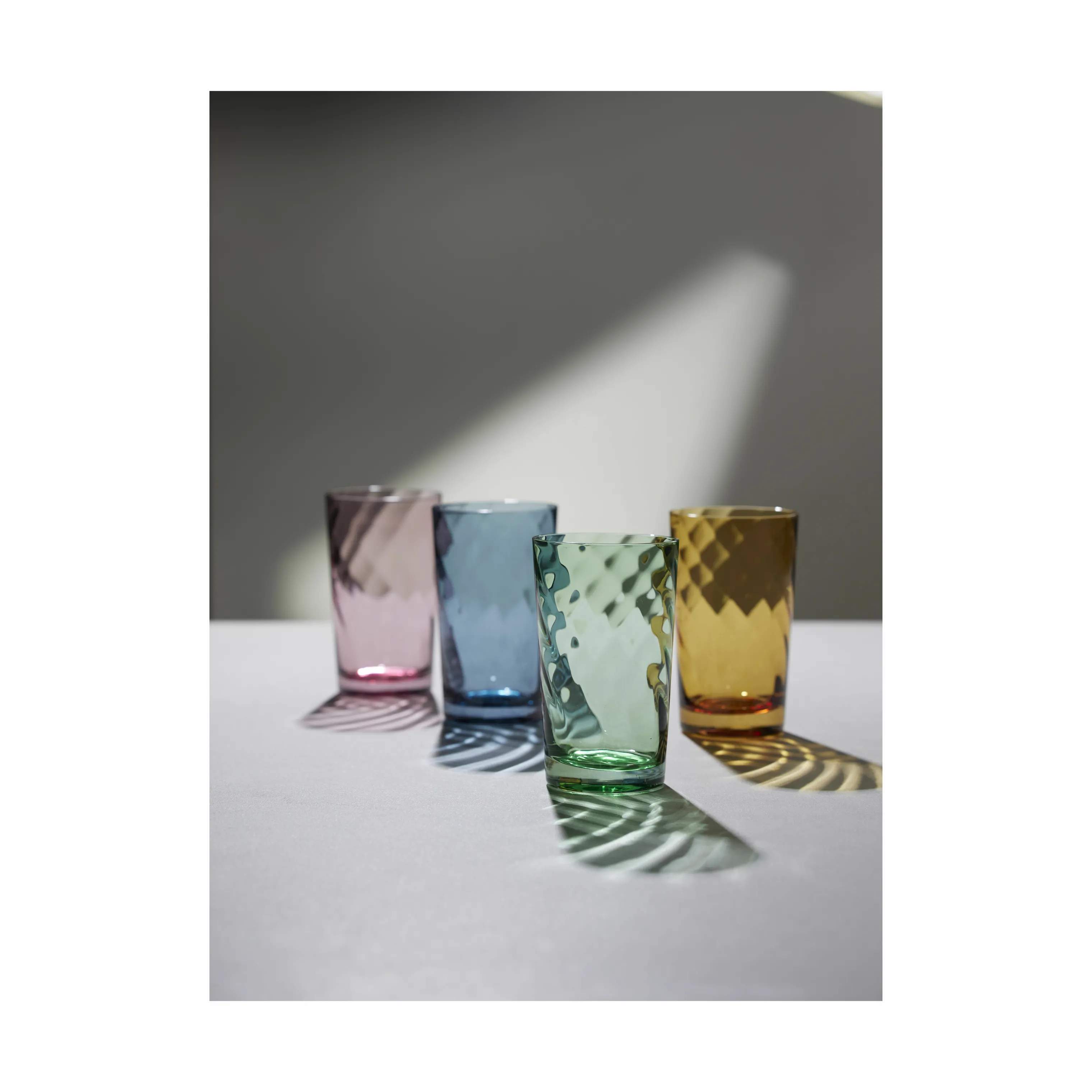 Lyngby Glas Vandglas Vienna Highball Vandglas - 4 stk. i Amber, 5