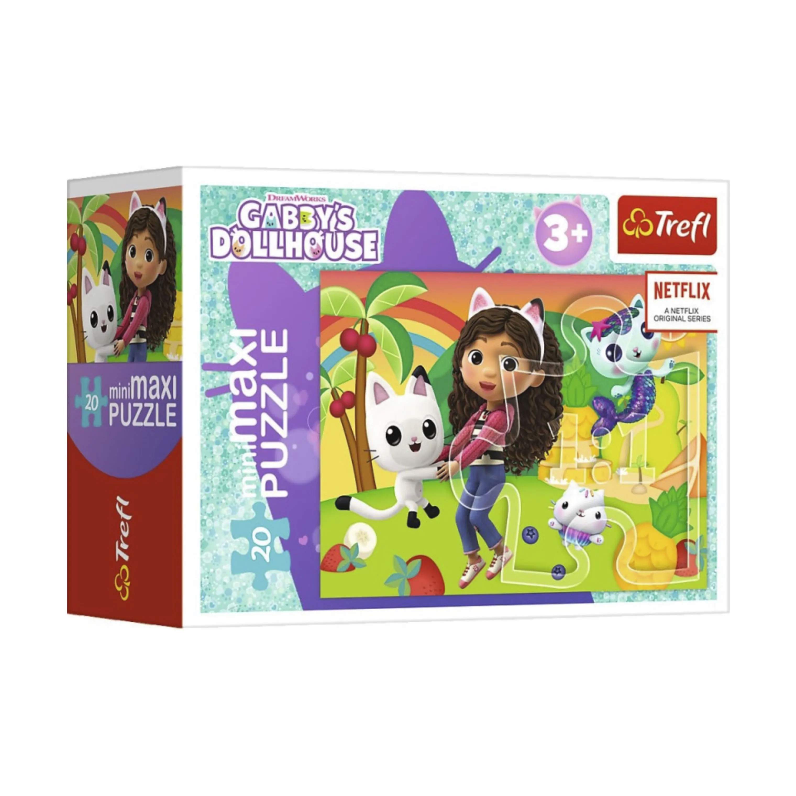 Spilbræt Puslespil Puzzle Puslespil - Gabbys Dollhouse i Gabbys Dollhouse, 1
