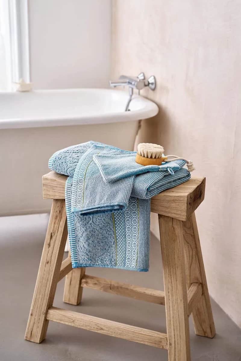 PIP Studio Vaskeklude Soft Zellige Vaskehandske i Blågrå, 2