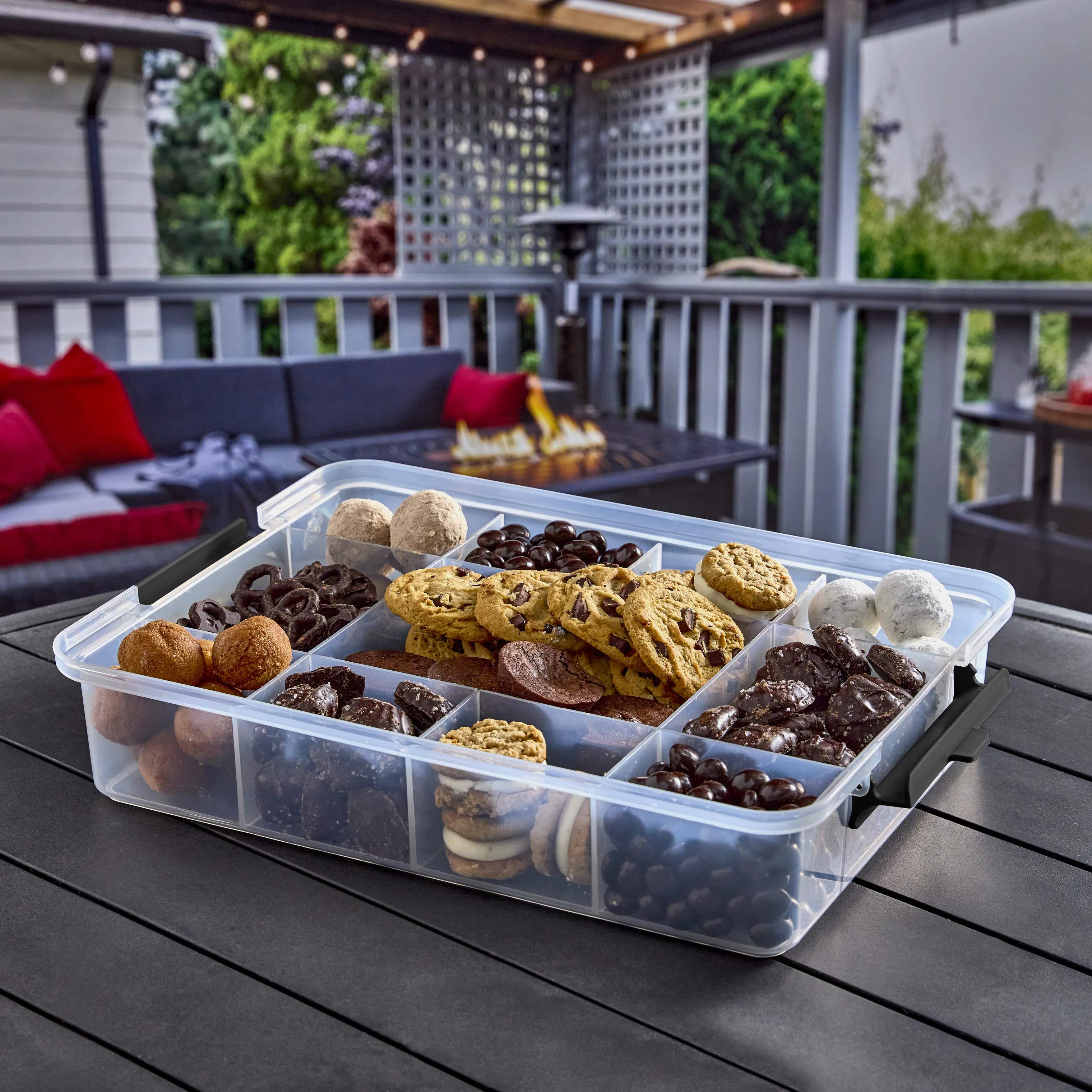 Farberware Opbevaringsbokse Snacklebox Snackboks i Klar, 3