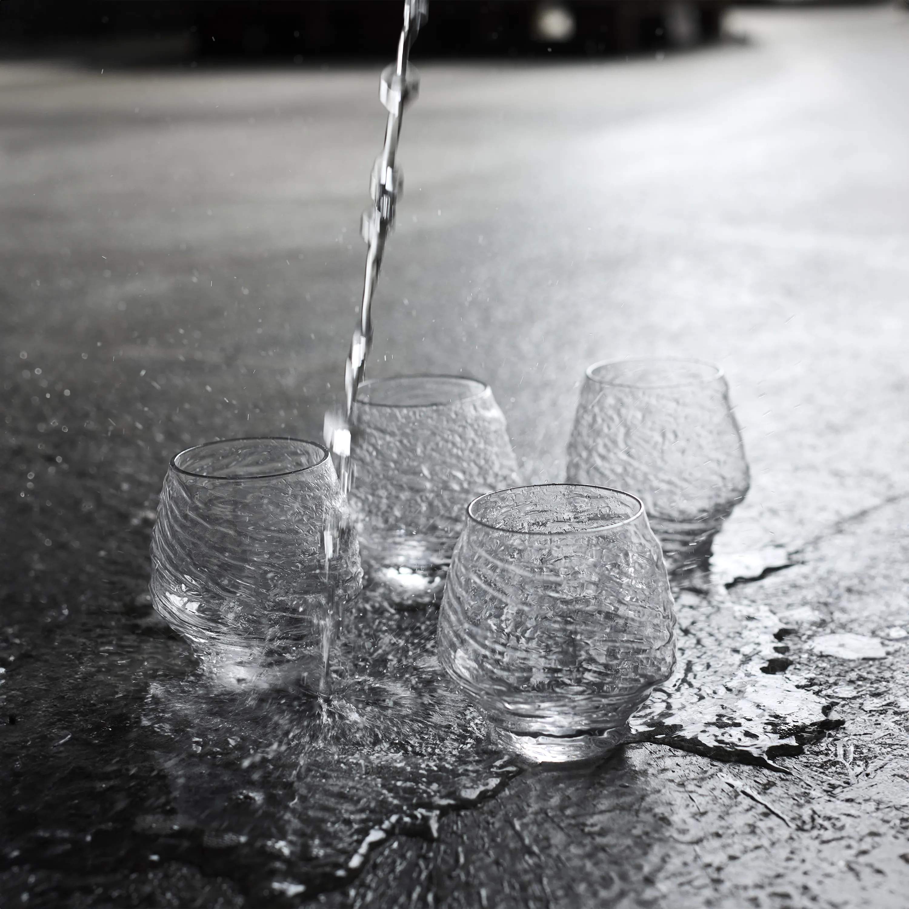Muubs Vandglas Mora Glas - 4 stk. i Klar, 3