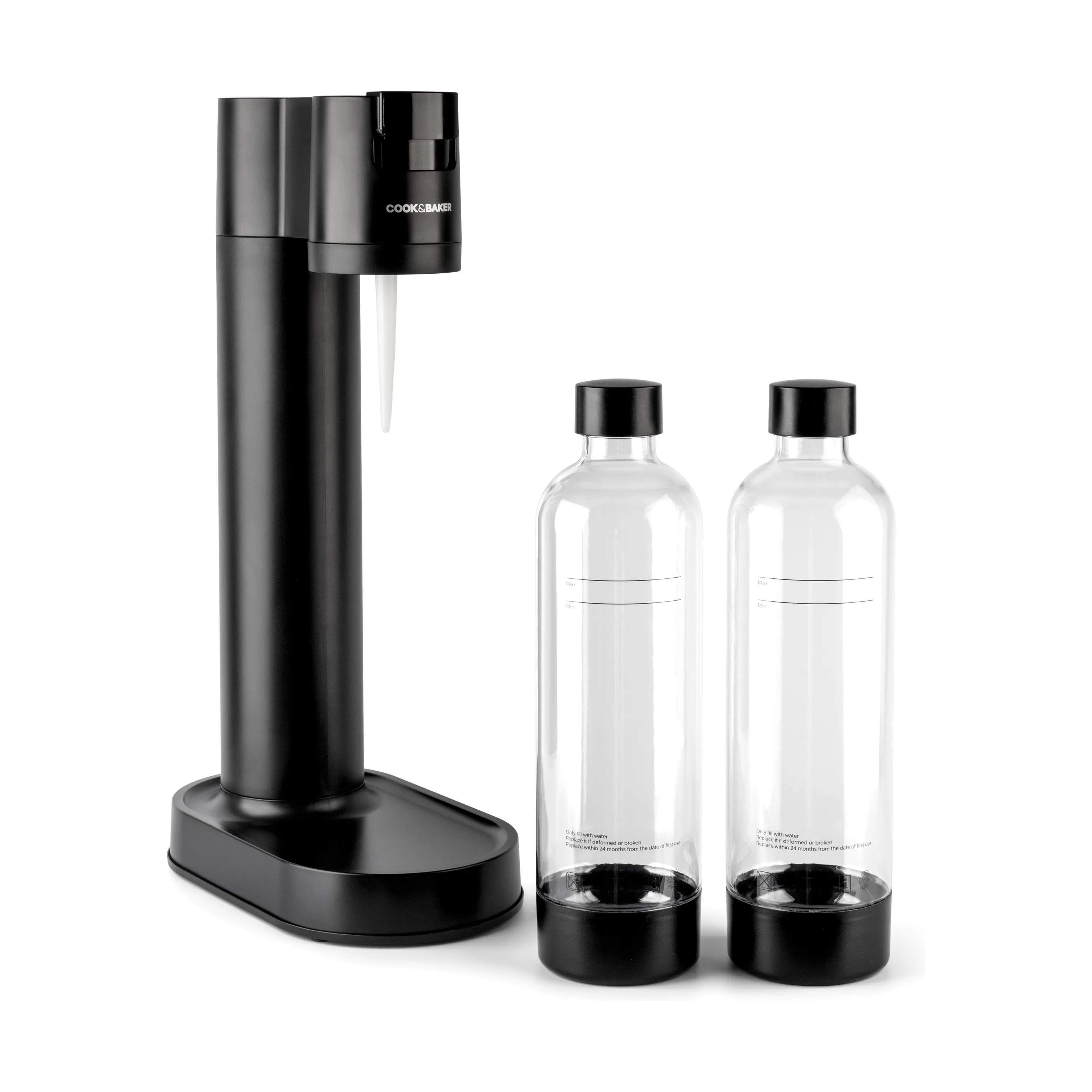 Cook & Baker Flasker til sodavandsmaskine Flaske til Cook & Baker Sodavandsmaskine - 2 stk. i Klar, 2