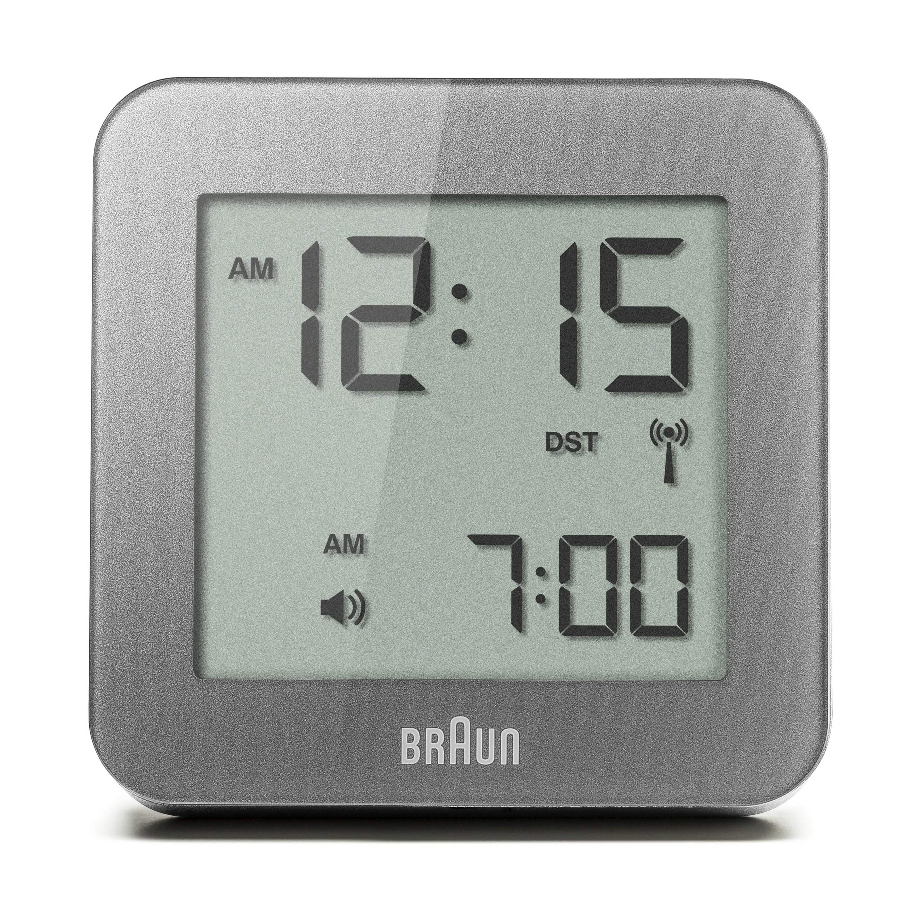 Digitalt vækkeur BNC009GYRC, grå, large