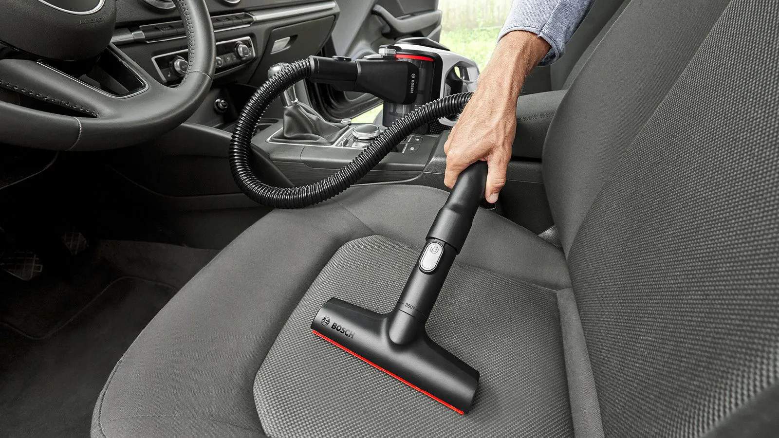 Bosch Øvrig rengøring Unlimited Polstringsmundstykke BHZUXXLN i Sort, 3