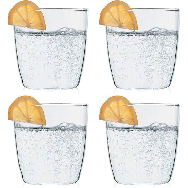 Bodum Vandglas Kvadrant Vandglas - 4 stk. i Klar, 35 cl, 1